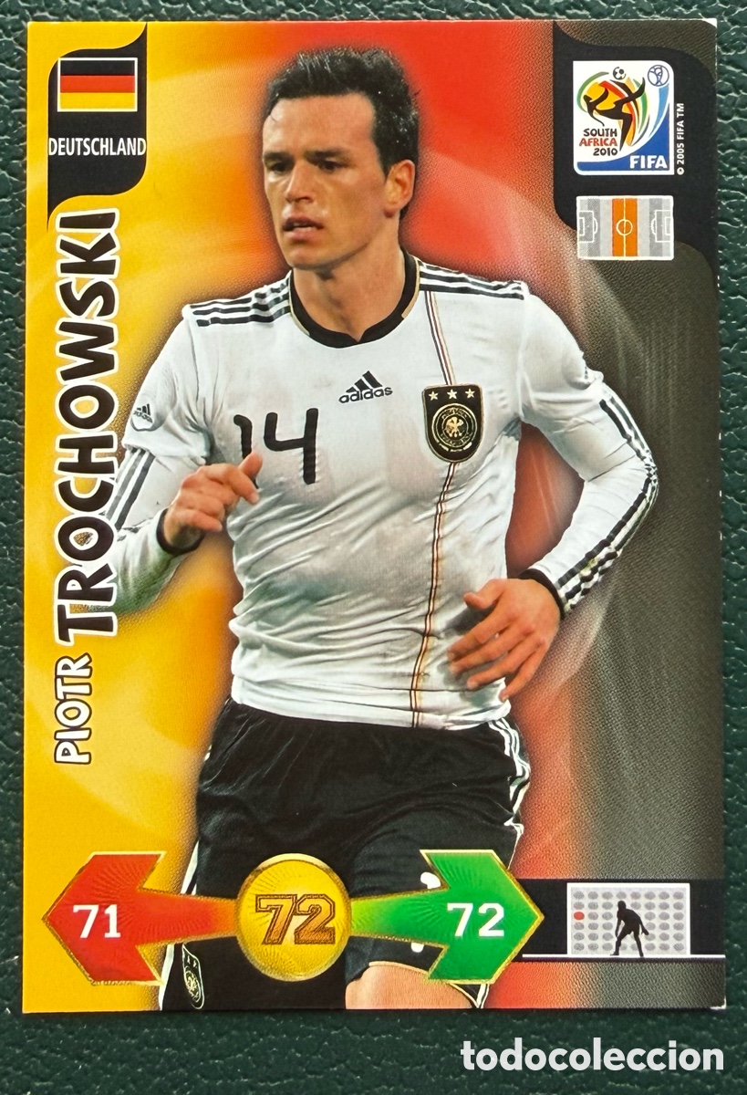 Cromos de Futebol: PIOTR TROCHOWSKI ALEMANIA FICHAS ALBUM ADRENALYN XL MUNDIAL SOUTH AFRICA 2010
