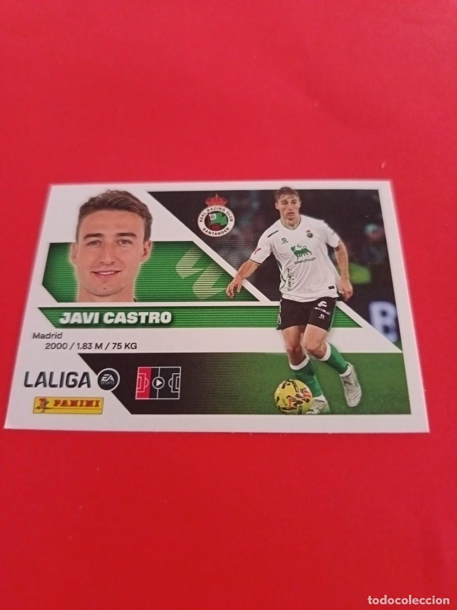 Cromos de f&uacute;tbol: ESTE 2026 2027 RACING SANTANDER N 8 JAVI CASTRO