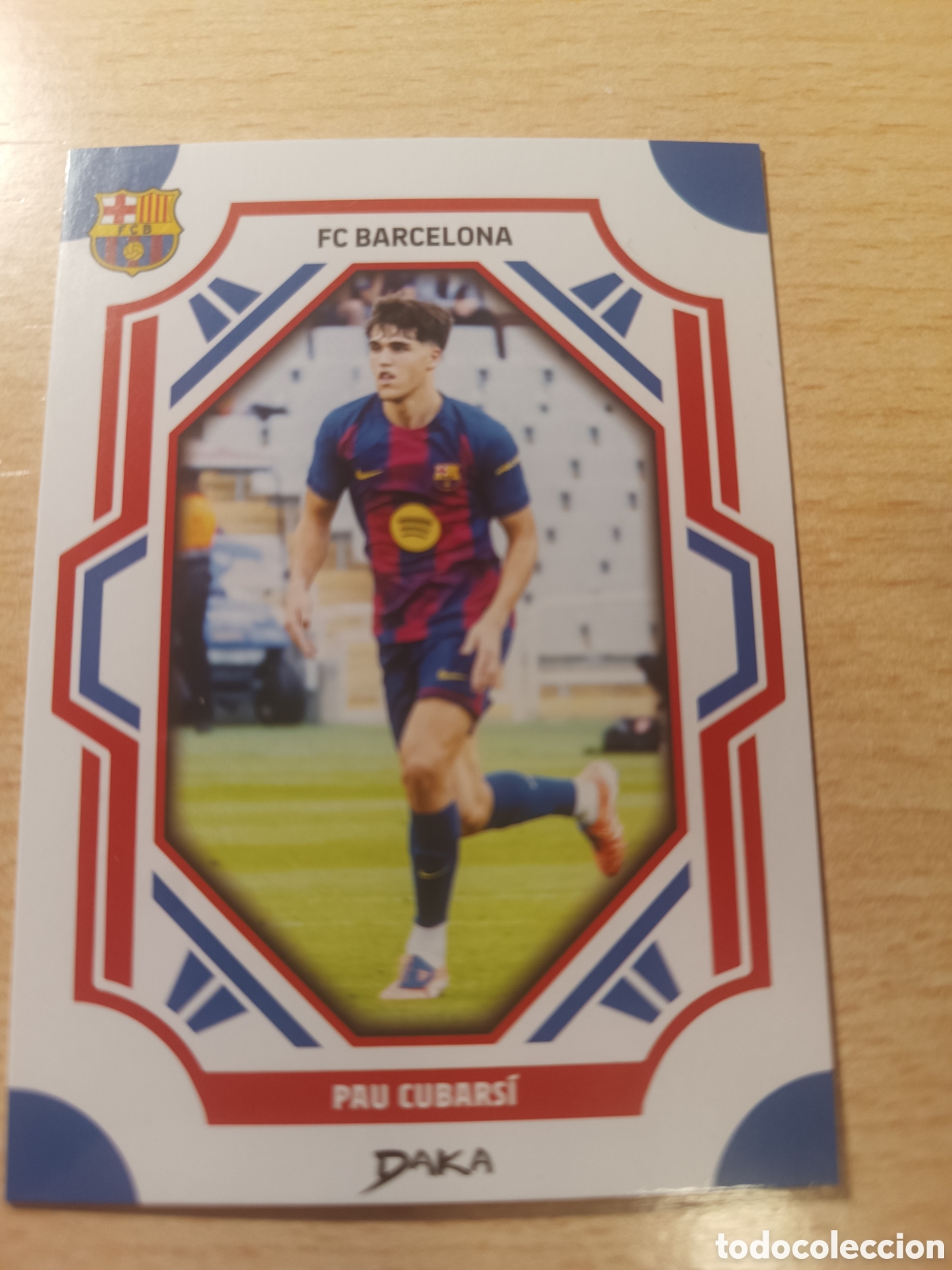 Cromos de f&uacute;tbol: FCB-19-B PAU CUBARSI FC BARCELONA DAKA AUDIENCE 19B 2025 2026 19 B 25 26