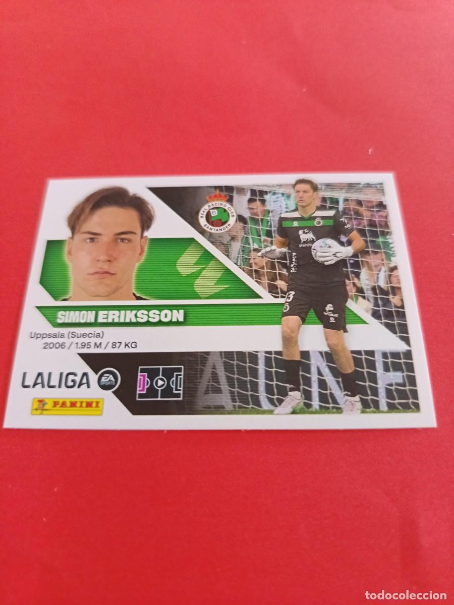 Cromos de f&uacute;tbol: ESTE 2026 2027 RACING SANTANDER N 4 ERIKSSON
