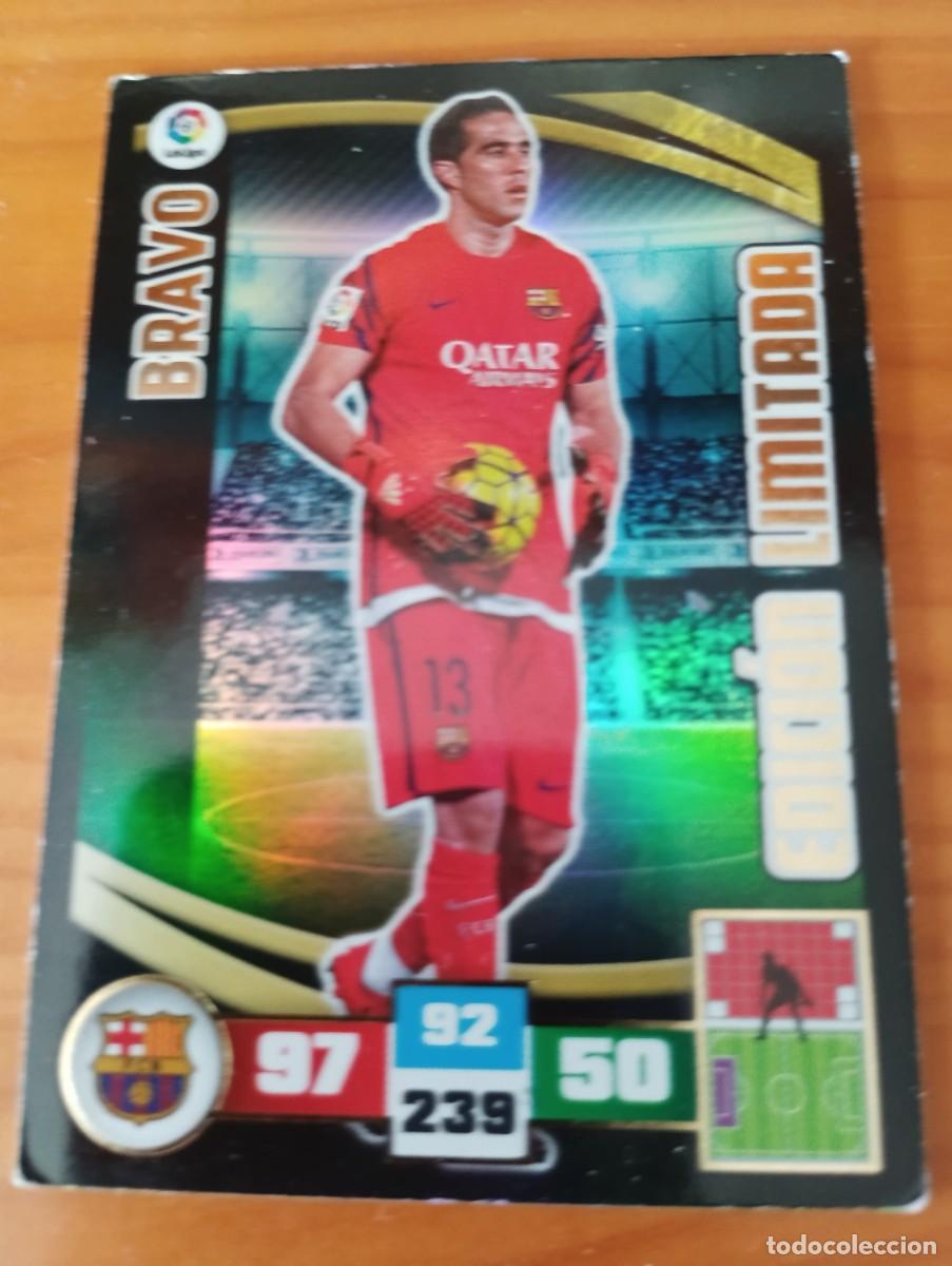 Cromos de f&uacute;tbol: BRAVO F. C. BARCELONA EDICION LIMITADA PANINI ADRENALYN XL LIGA 2015/16 15 16
