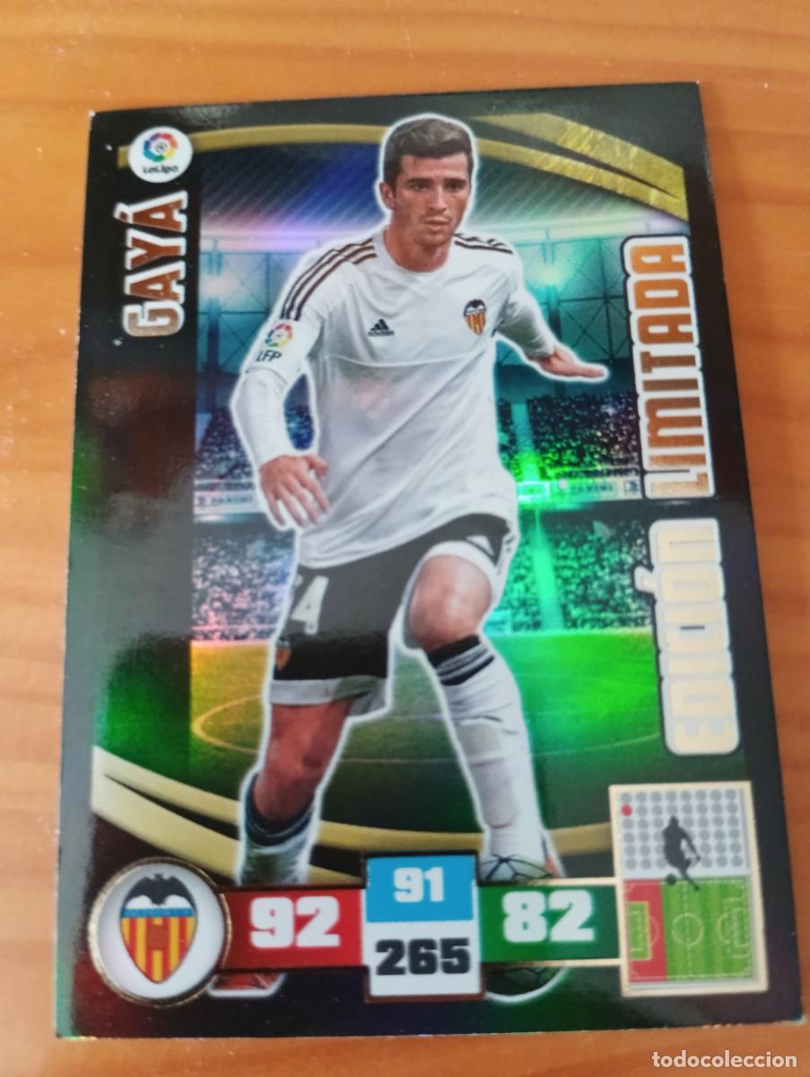 Cartes &agrave; collectionner de Football: Adrenalyn 2015/16,Valencia,Gaya Edici&oacute;n Limitada