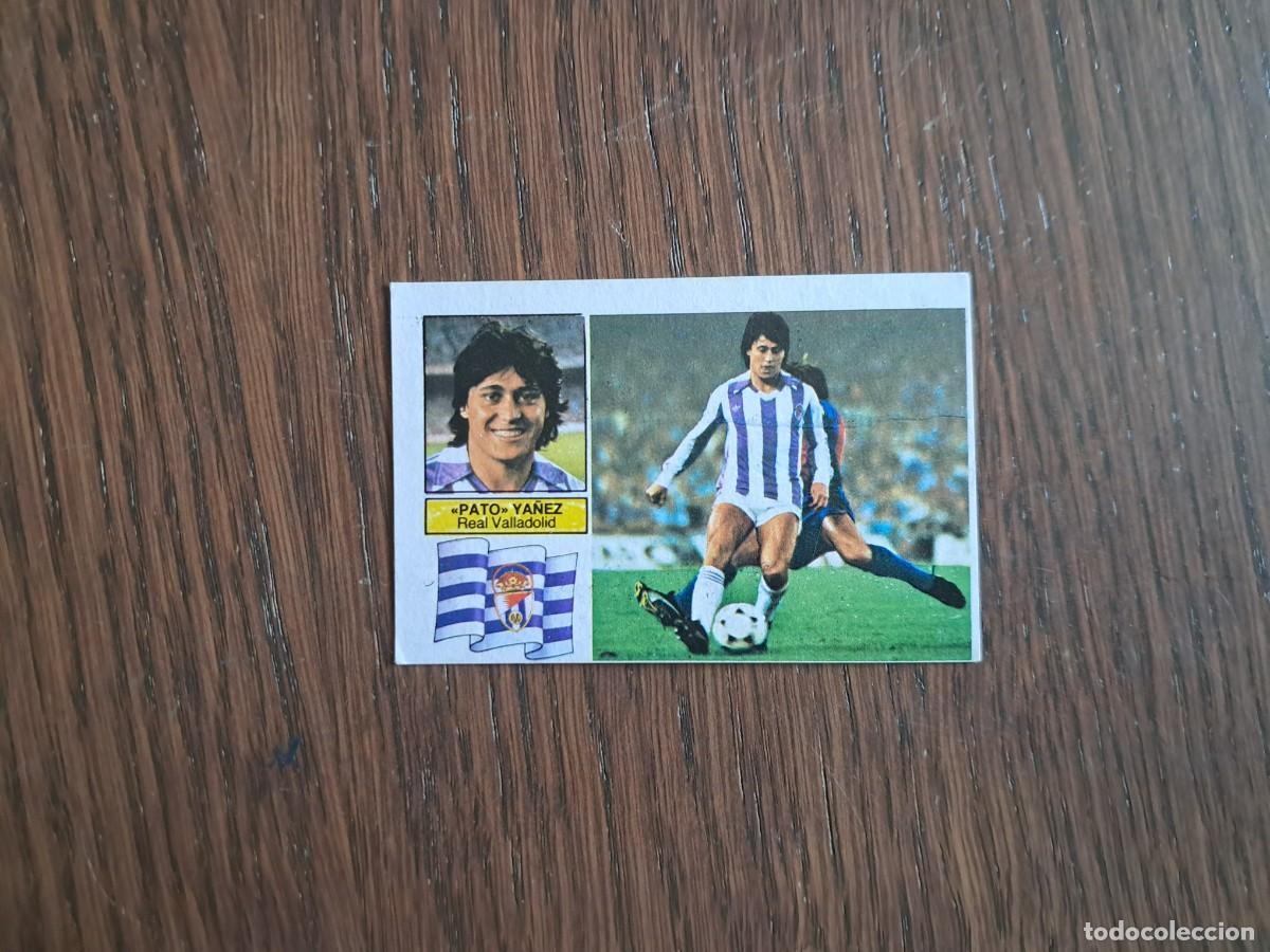 Cromos de f&uacute;tbol: cromo de futbol, edic. Este, liga 82-83, Pato Ya&ntilde;ez, Real Valladolid. sin pegar. Coloca ...