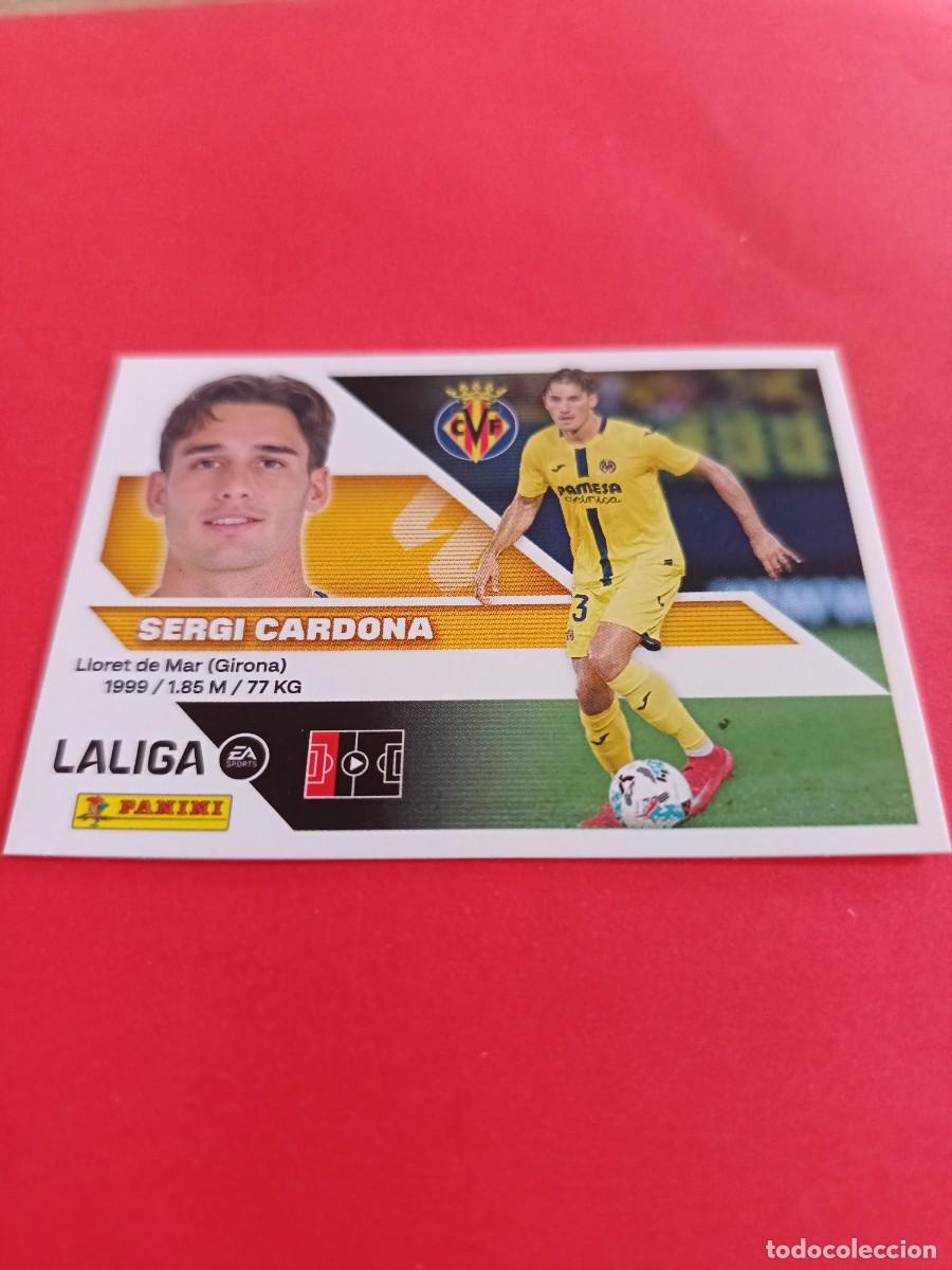 Cromos de f&uacute;tbol: ESTE 2026 2027 VILLARREAL N 10 CARDONA