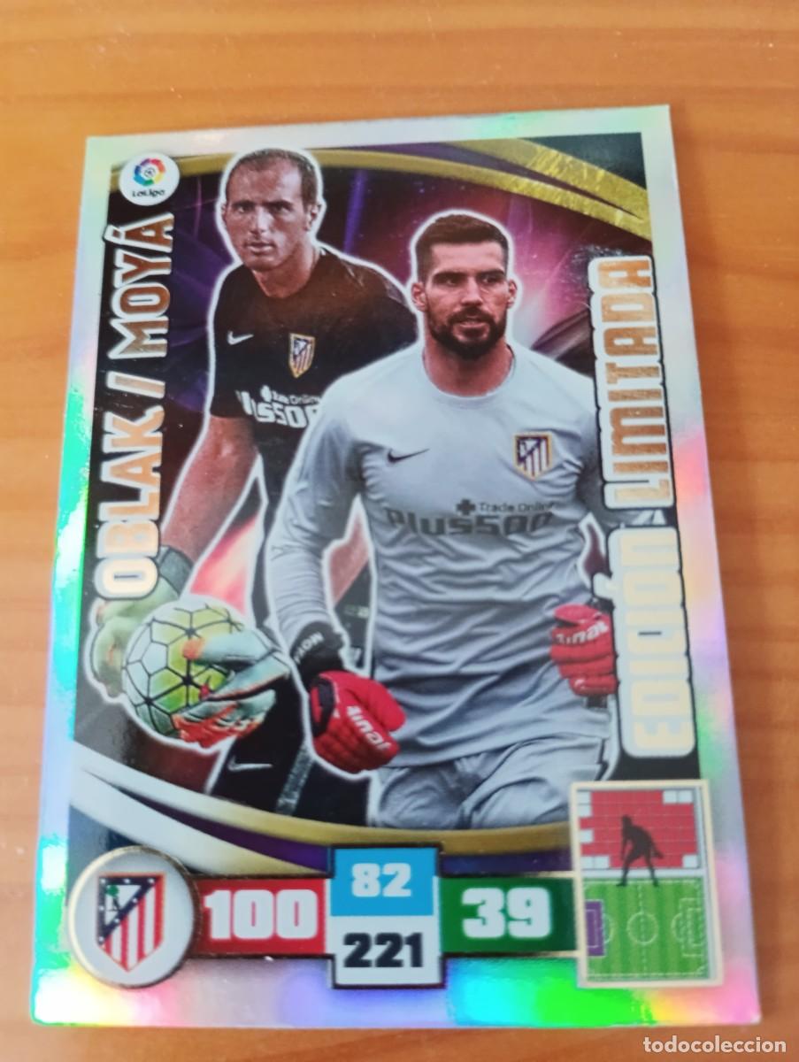 Cromos de f&uacute;tbol: Adrenalyn 2015/16,Valencia,Gaya Edici&oacute;n Limitada