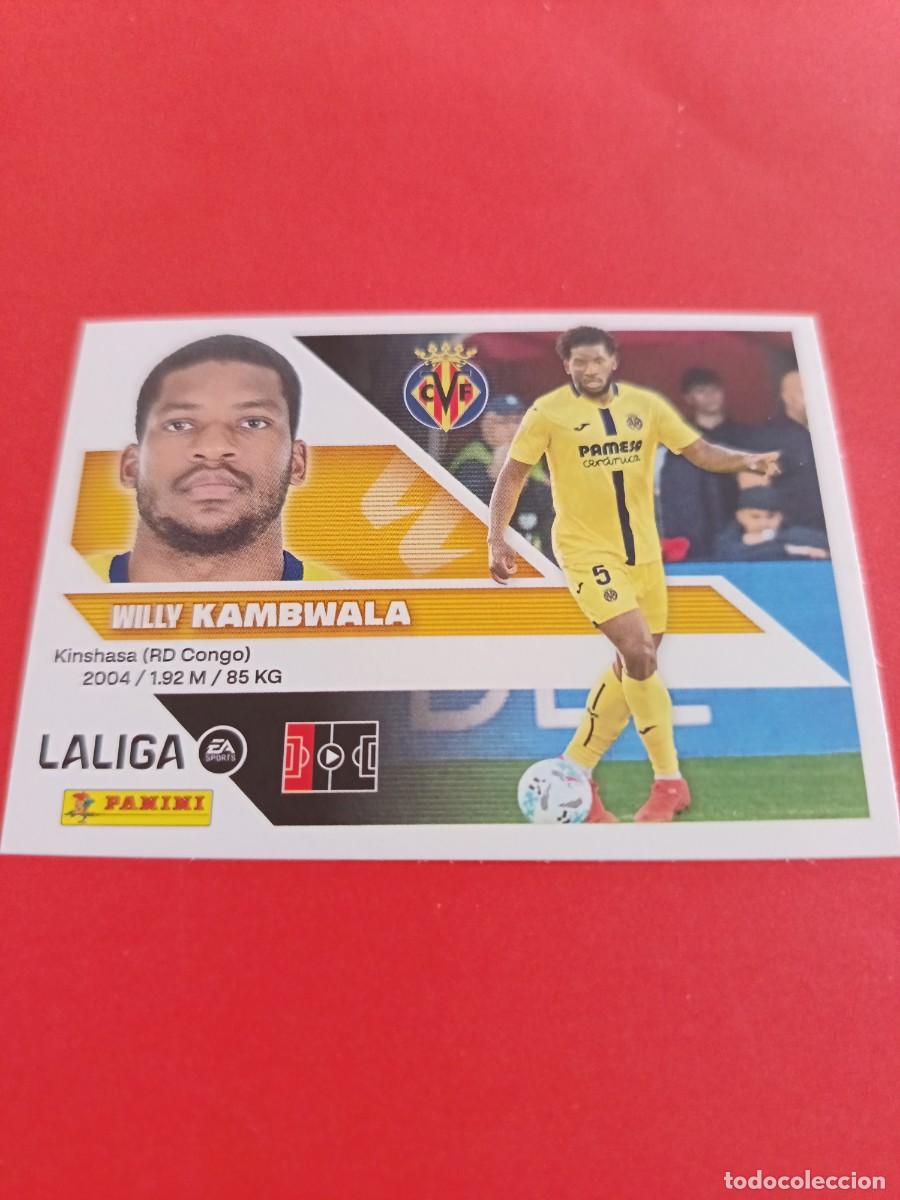 Cromos de f&uacute;tbol: ESTE 2026 2027 VILLARREAL N 8A KAMBWALA