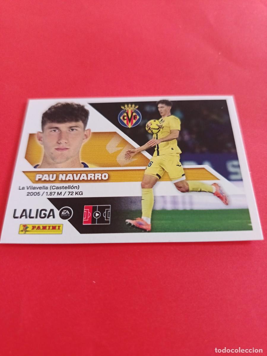 Cromos de f&uacute;tbol: ESTE 2026 2027 VILLARREAL N 6A NAVARRO
