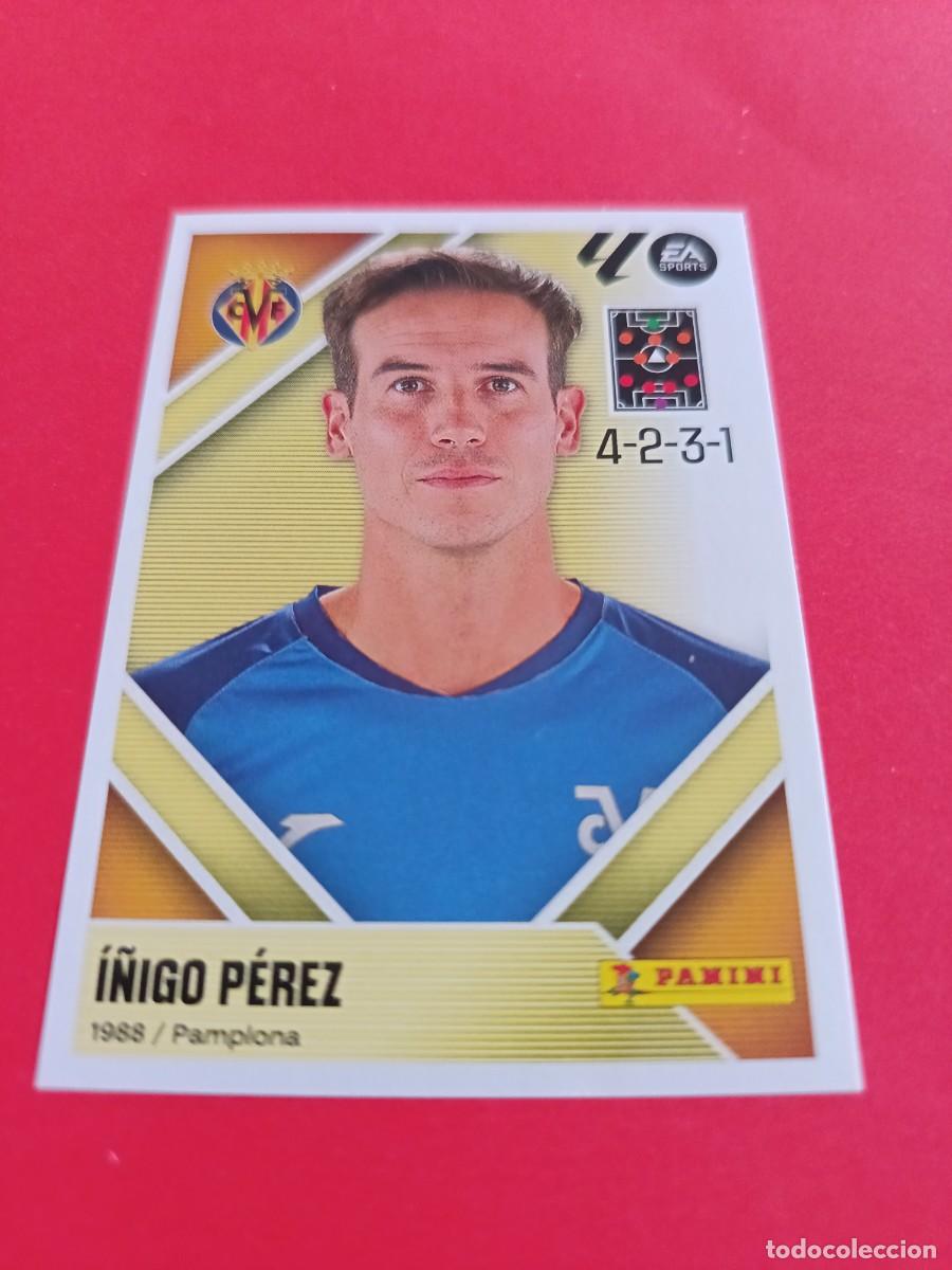 Cromos de f&uacute;tbol: ESTE 2026 2027 VILLARREAL N 2 I&Ntilde;IGO PEREZ