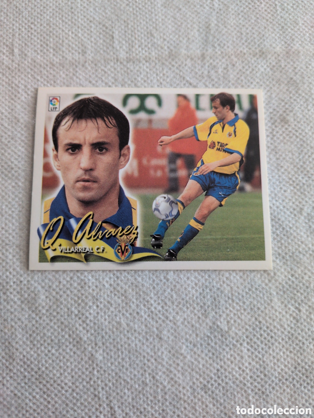 Cromos de f&uacute;tbol: Villarreal - Quique Alvarez - COLOCA - Ediciones Este Liga 2000-2001, 00-01 - nunca pegado