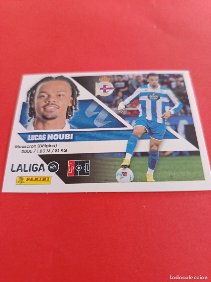Cromos de f&uacute;tbol: ESTE 2026 2027 DEPORTIVO CORU&Ntilde;A N 7 NOUBI