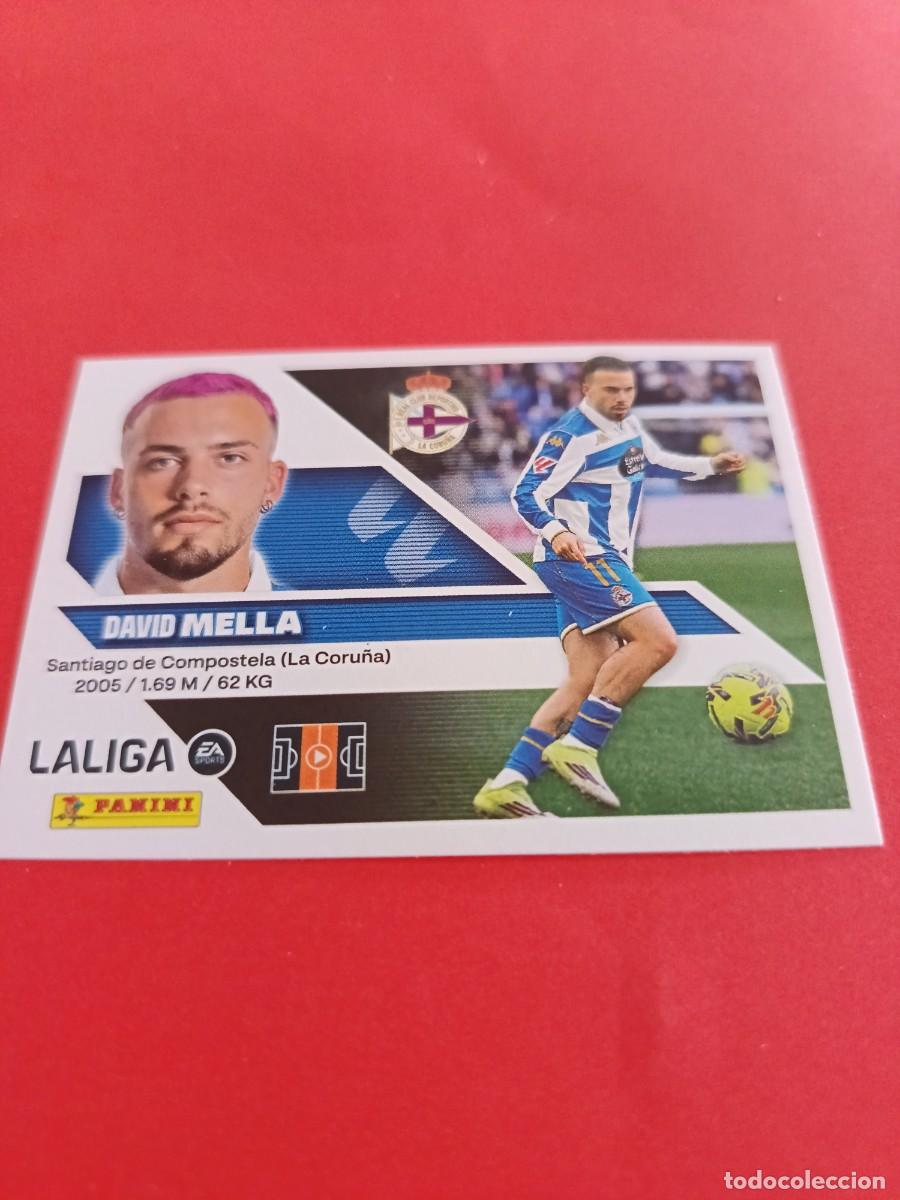 Cromos de f&uacute;tbol: ESTE 2026 2027 DEPORTIVO CORU&Ntilde;A N 16 MELLA