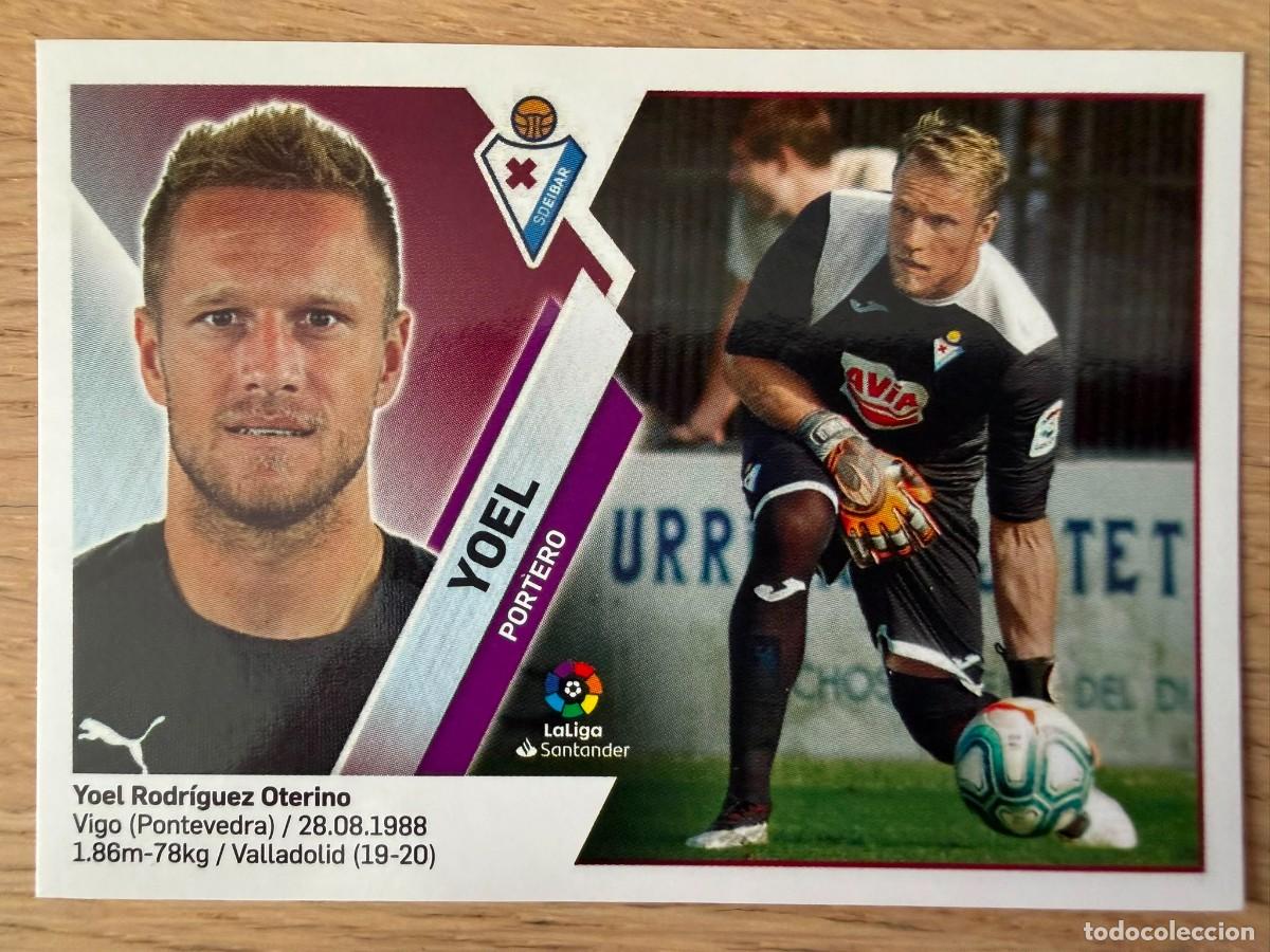 Cromos de f&uacute;tbol: 2 YOEL EIBAR 19 20 2019 2020 LIGA SANTANDER COLECCIONES ESTE SIN PEGAR STICKER