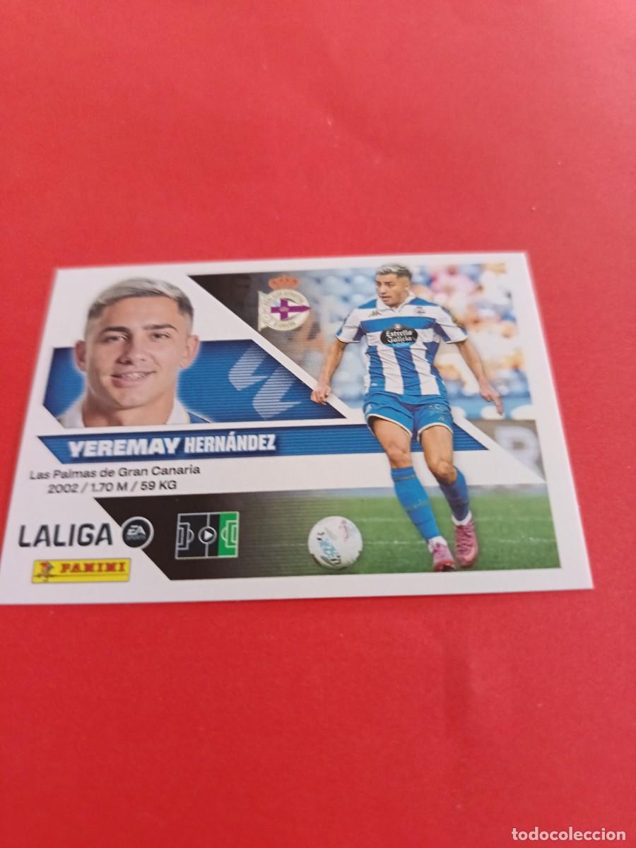 Cromos de f&uacute;tbol: ESTE 2026 2027 DEPORTIVO CORU&Ntilde;A N 18 YEREMAY