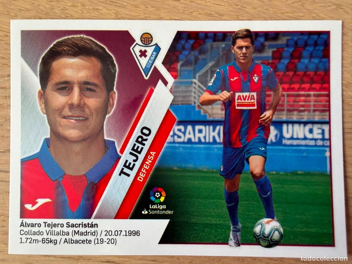 Fu&szlig;ball-Sticker: 3 TEJERO EIBAR 19 20 2019 2020 LIGA SANTANDER COLECCIONES ESTE SIN PEGAR STICKER