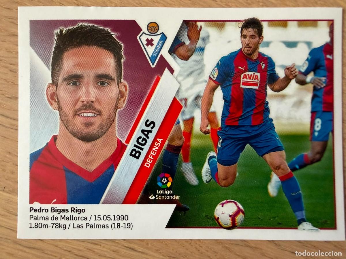 Figurine di Calcio: 7 BIGAS EIBAR 19 20 2019 2020 LIGA SANTANDER COLECCIONES ESTE SIN PEGAR STICKER