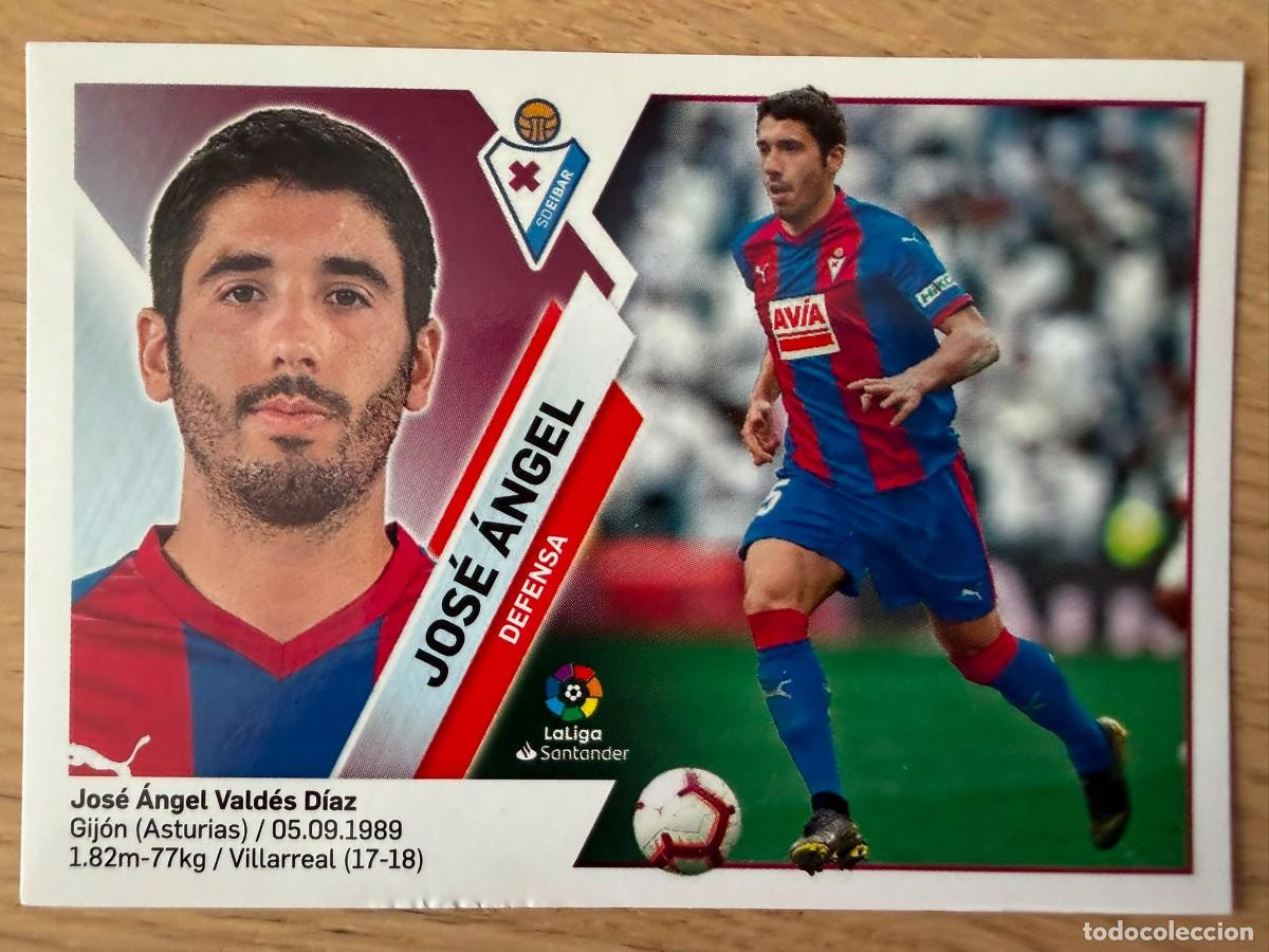 Figurine di Calcio: 8 JOSE ANGEL EIBAR 19 20 2019 2020 LIGA SANTANDER COLECCIONES ESTE SIN PEGAR STICKER