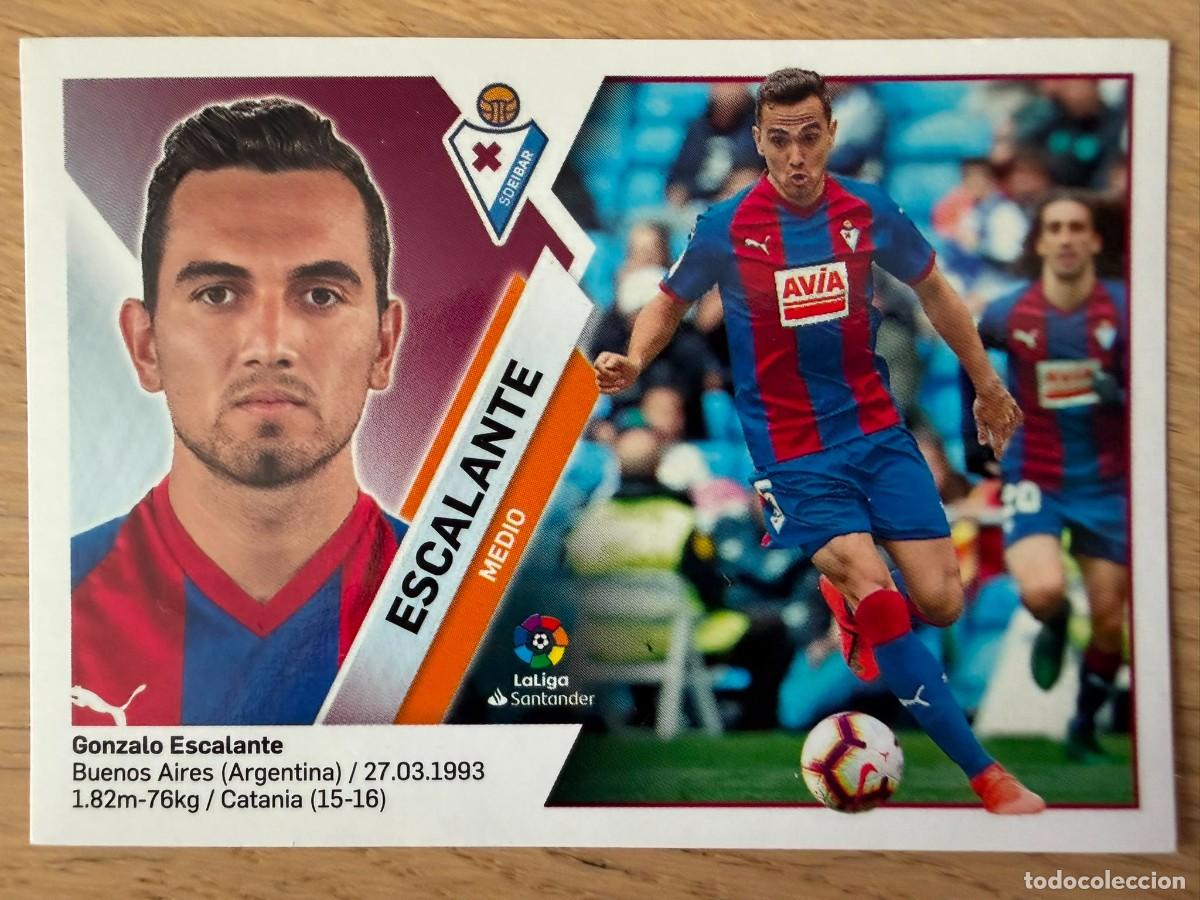Figurine di Calcio: 9 ESCALANTE EIBAR 19 20 2019 2020 LIGA SANTANDER COLECCIONES ESTE SIN PEGAR STICKER