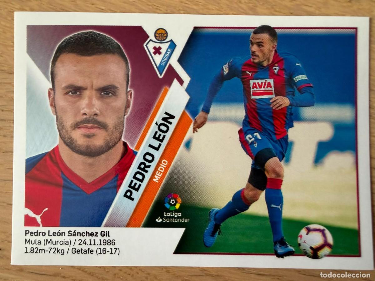 Cromos de f&uacute;tbol: 11A 11 A PEDRO LEON EIBAR 19 20 2019 2020 LIGA SANTANDER COLECCIONES ESTE SIN PEGAR STICKER