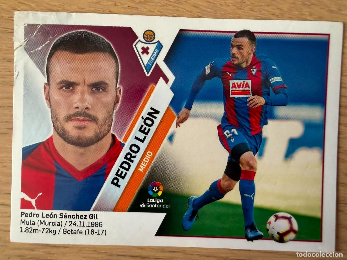 Cromos de f&uacute;tbol: 11A 11 A PEDRO LEON EIBAR 19 20 2019 2020 LIGA SANTANDER COLECCIONES ESTE VENTANILLA STICKER