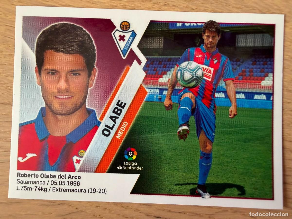 Cromos de f&uacute;tbol: 11B 11 B OLABE EIBAR 19 20 2019 2020 LIGA SANTANDER COLECCIONES ESTE SIN PEGAR STICKER