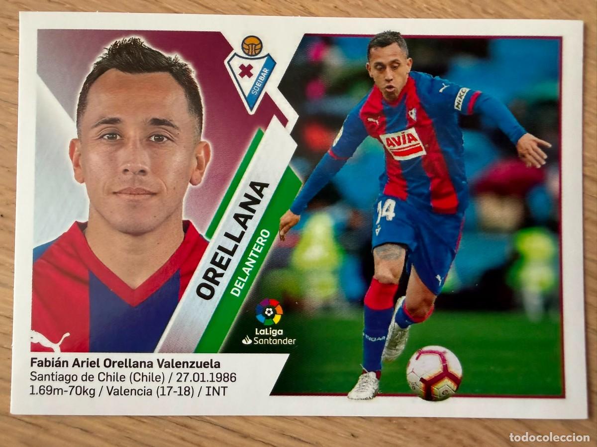 Figurine di Calcio: 13 ORELLANA EIBAR 19 20 2019 2020 LIGA SANTANDER COLECCIONES ESTE SIN PEGAR STICKER