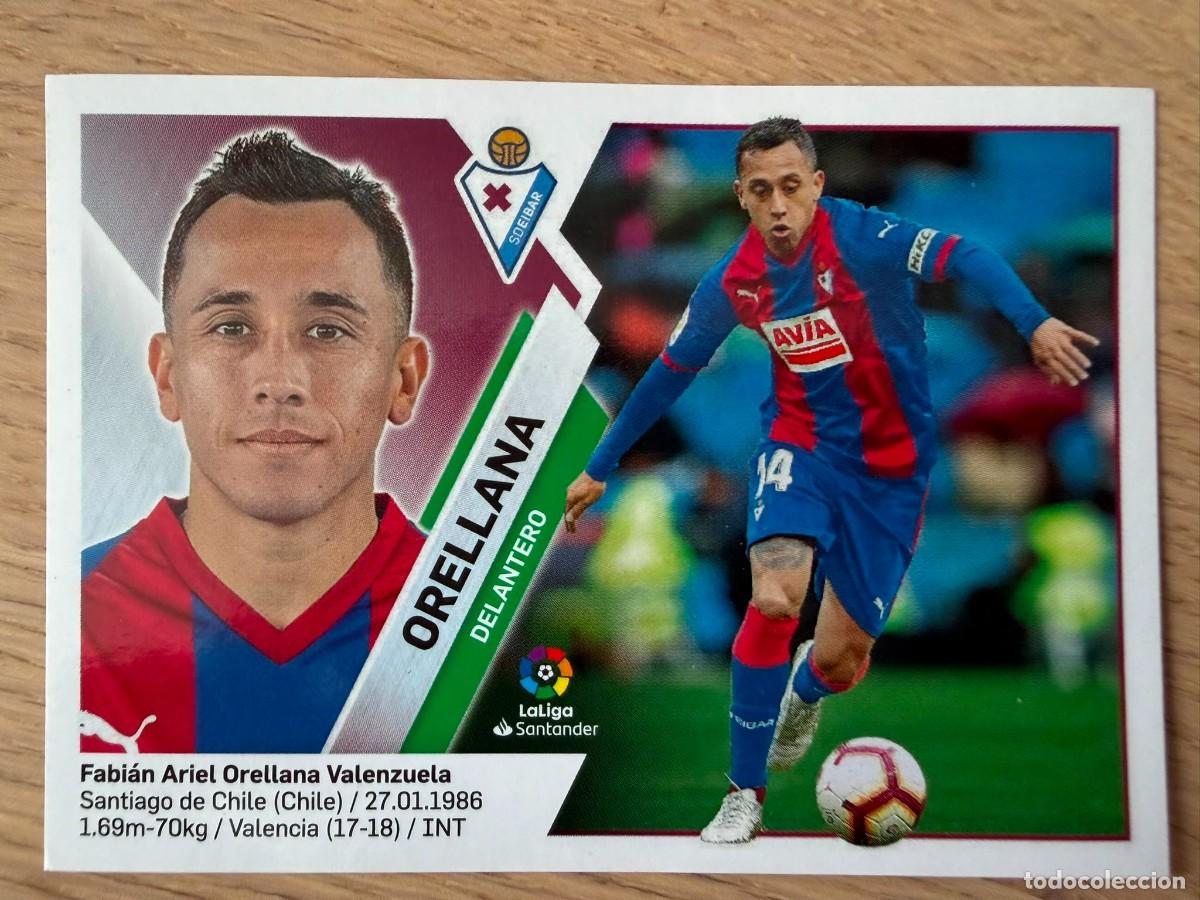 Figurine di Calcio: 13 ORELLANA EIBAR 19 20 2019 2020 LIGA SANTANDER COLECCIONES ESTE SIN PEGAR STICKER