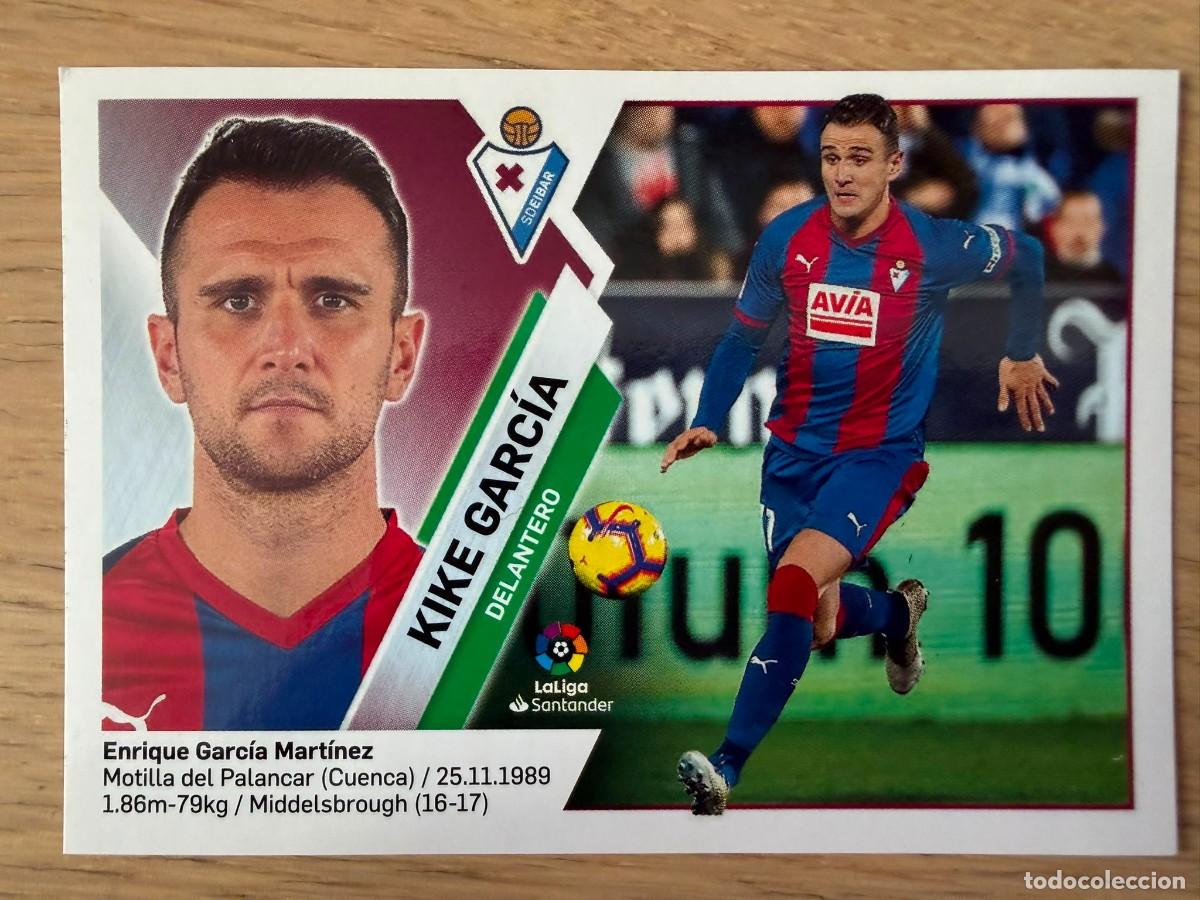 Fu&szlig;ball-Sticker: 14 KIKE GARCIA EIBAR 19 20 2019 2020 LIGA SANTANDER COLECCIONES ESTE SIN PEGAR STICKER