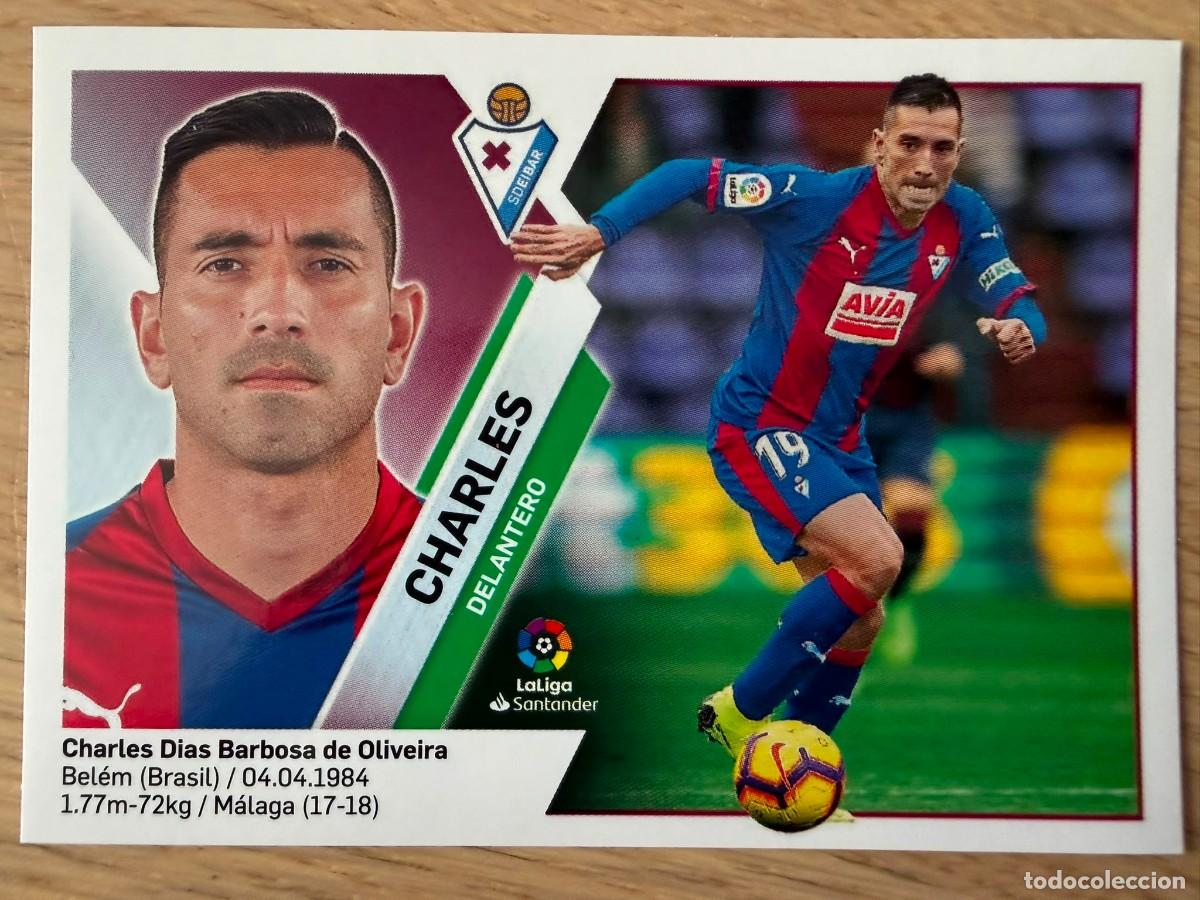 Cromos de f&uacute;tbol: 16 CHARLES EIBAR 19 20 2019 2020 LIGA SANTANDER COLECCIONES ESTE SIN PEGAR STICKER