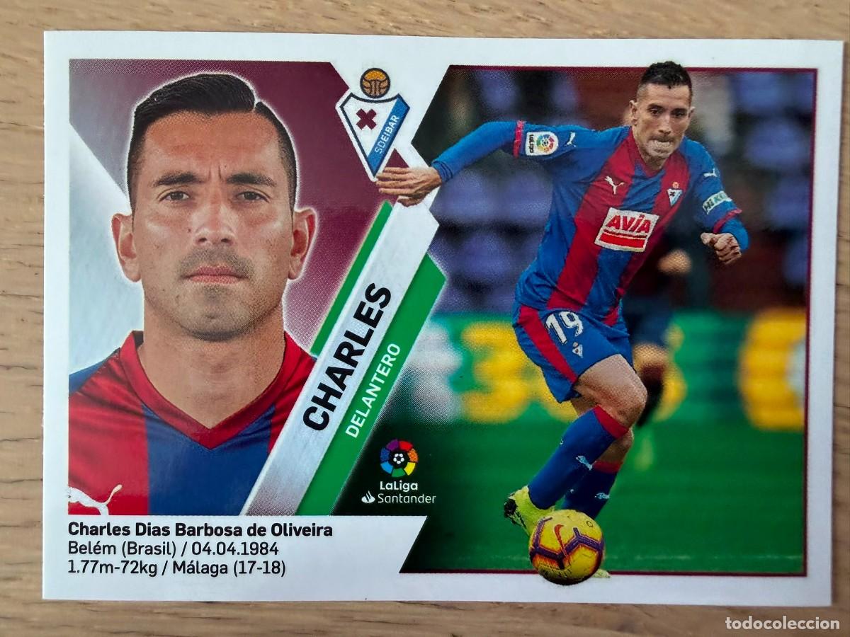 Cromos de f&uacute;tbol: 16 CHARLES EIBAR 19 20 2019 2020 LIGA SANTANDER COLECCIONES ESTE SIN PEGAR STICKER