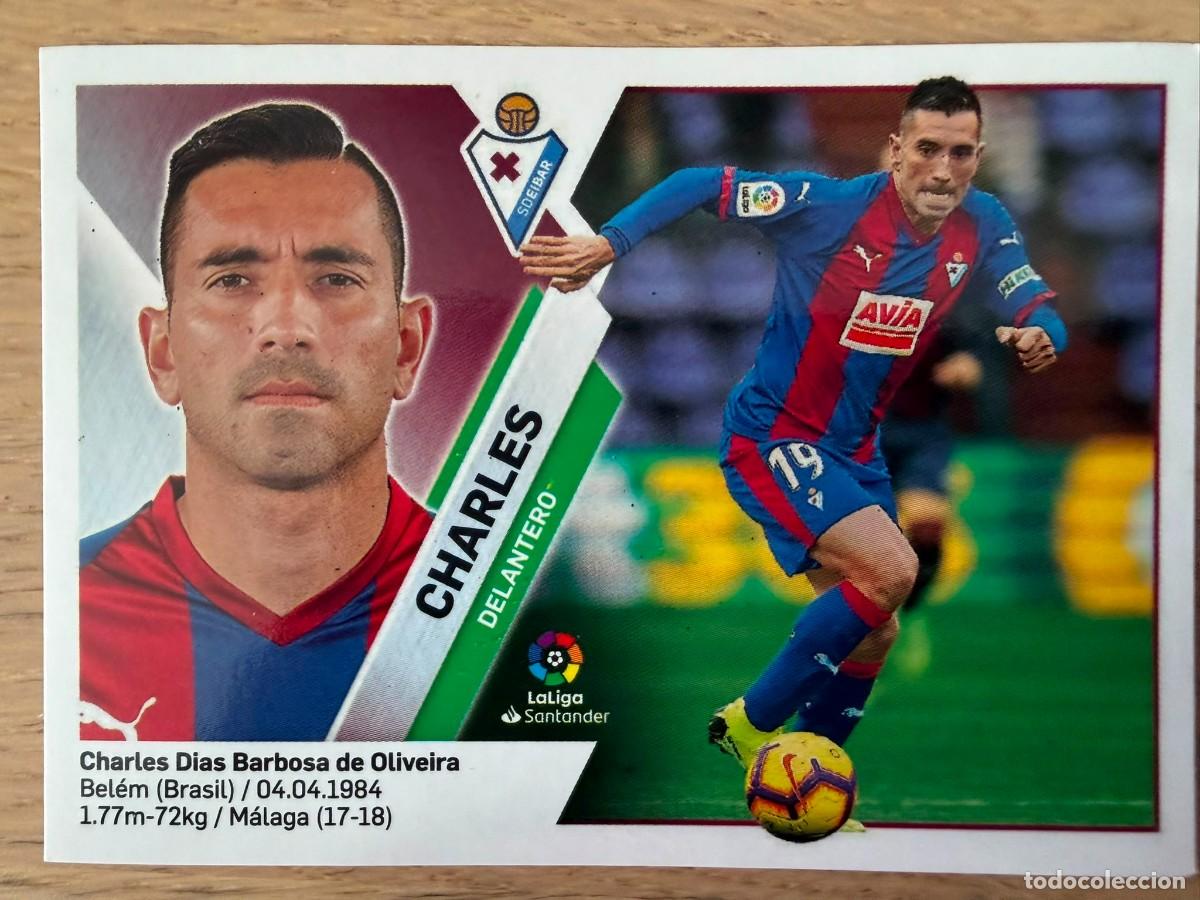 Cromos de f&uacute;tbol: 16 CHARLES EIBAR 19 20 2019 2020 LIGA SANTANDER COLECCIONES ESTE SIN PEGAR STICKER