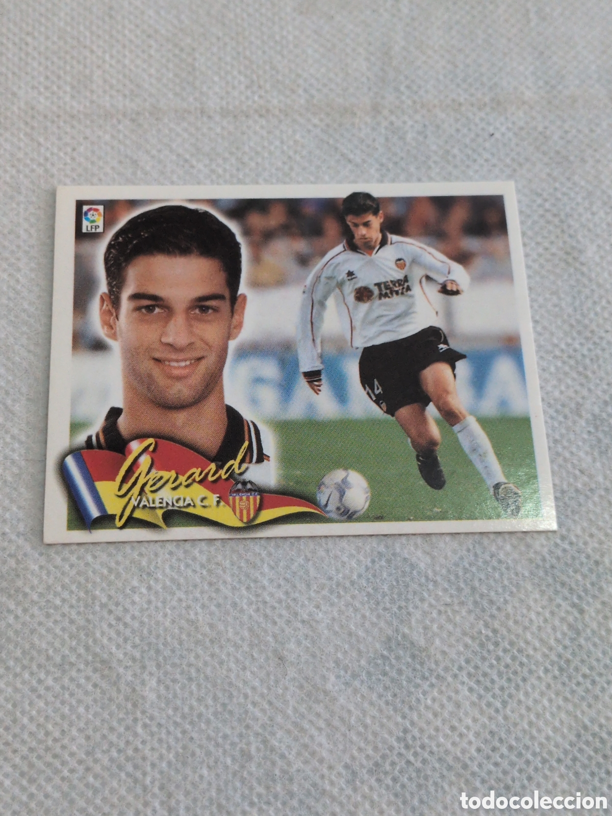 Cartes &agrave; collectionner de Football: GERARD VALENCIA BAJA LIGA ESTE 2000/01 00 01 NUNCA PEGADO SIN PEGAR