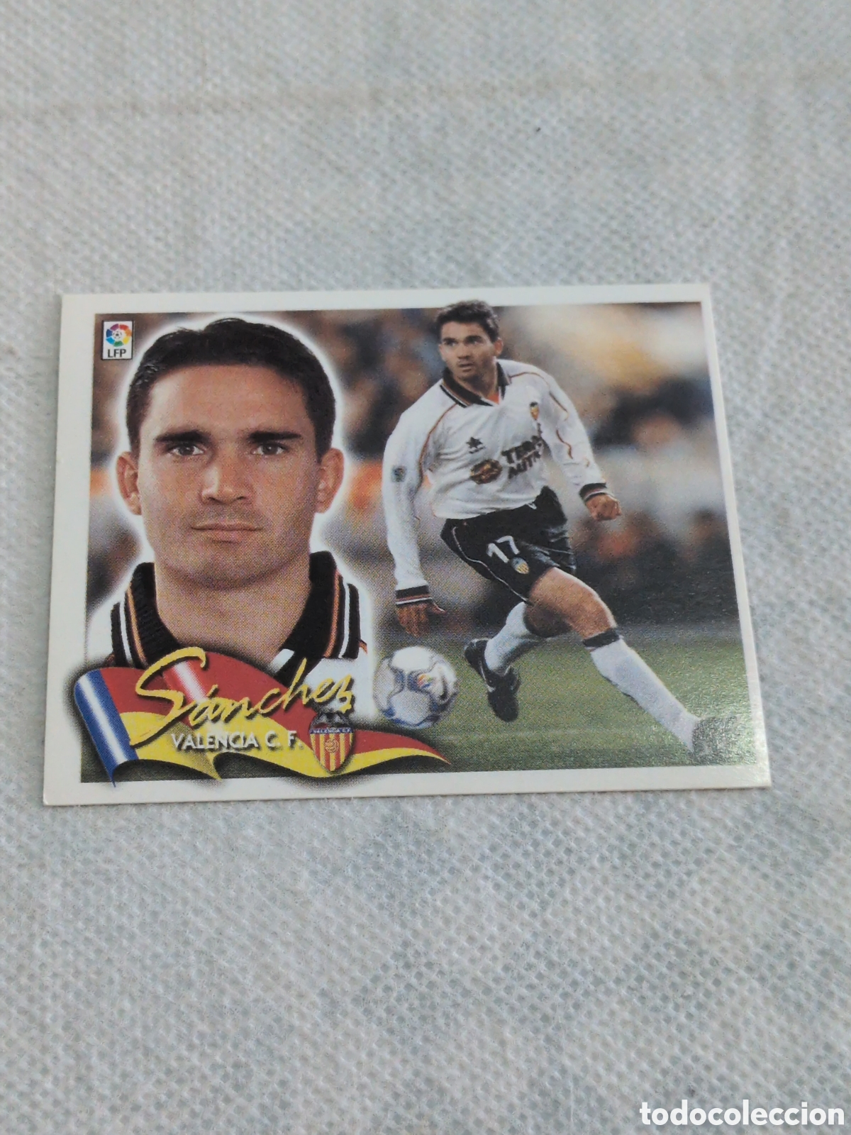 Football Stickers: CROMO LIGA ESTE 00 01 JUAN SANCHEZ (VALENCIA) - NUNCA PEGADO - 2000 2001