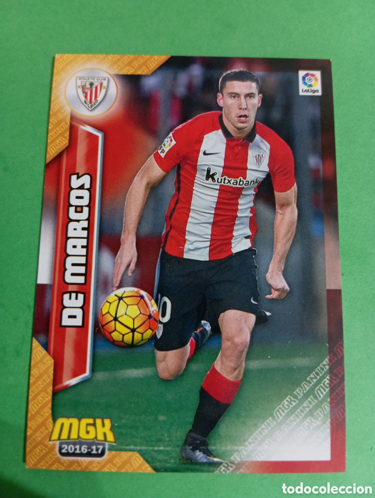 Fu&szlig;ball-Sticker: De Marcos Athletic de Bilbao n&deg;32 / PANINI MEGACRACKS 2016/2017