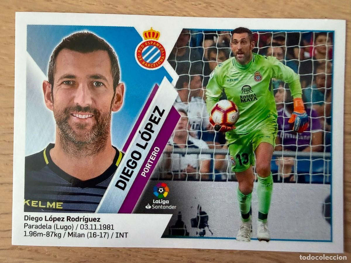 Cromos de Futebol: 1 DIEGO LOPEZ ESPANYOL ESPA&Ntilde;OL 19 20 2019 2020 LIGA SANTANDER COLECCIONES ESTE SIN PEGAR STICKER