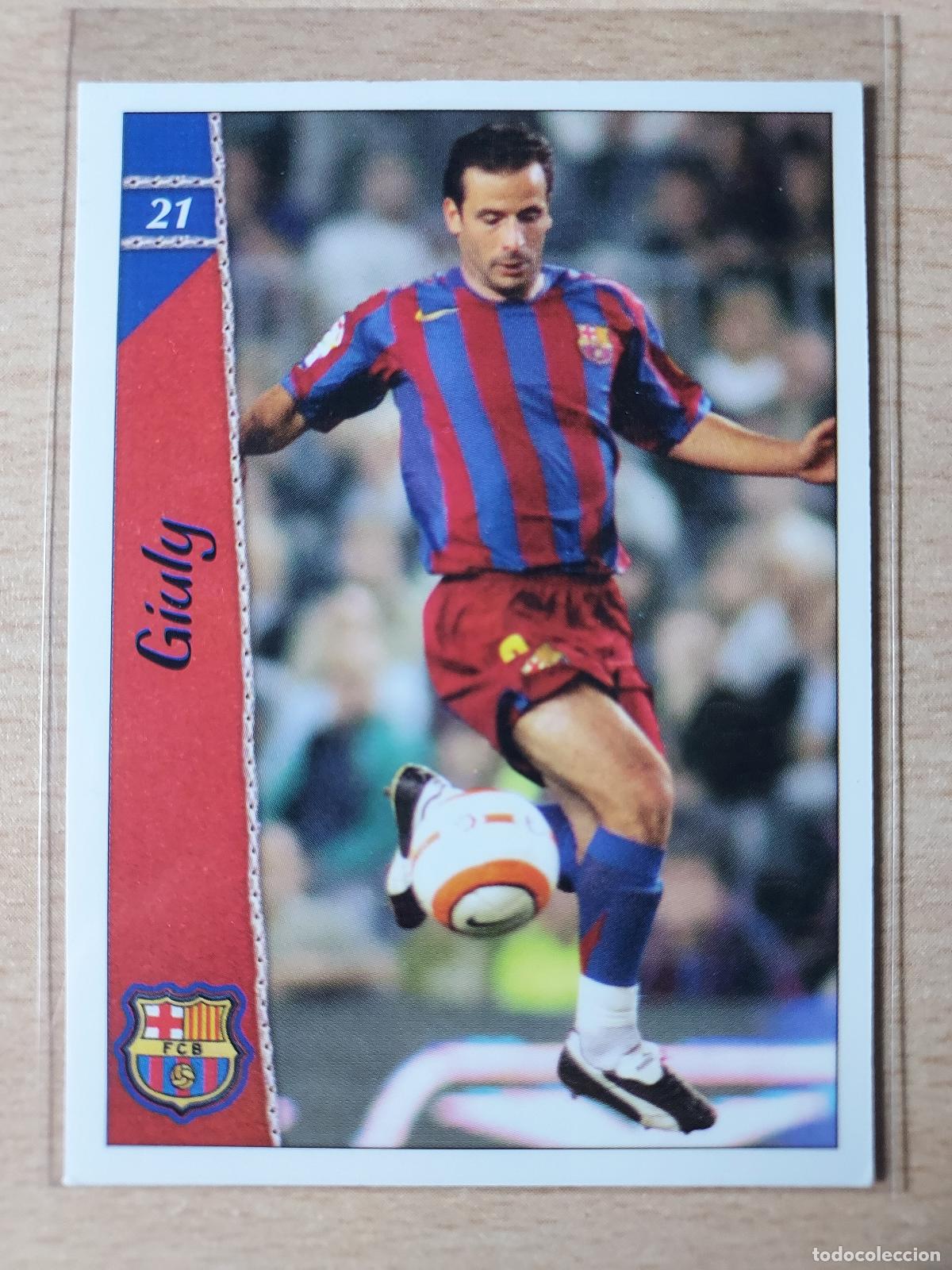 Fu&szlig;ball-Sticker: 2006-2007 - 21 GIULY - FC BARCELONA - MUNDICROMO