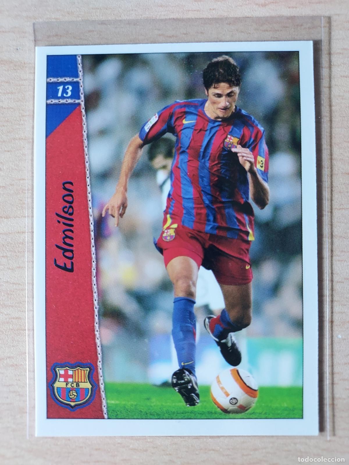 Figurine di Calcio: 2006-2007 - 13 EDMILSON - FC BARCELONA - MUNDICROMO