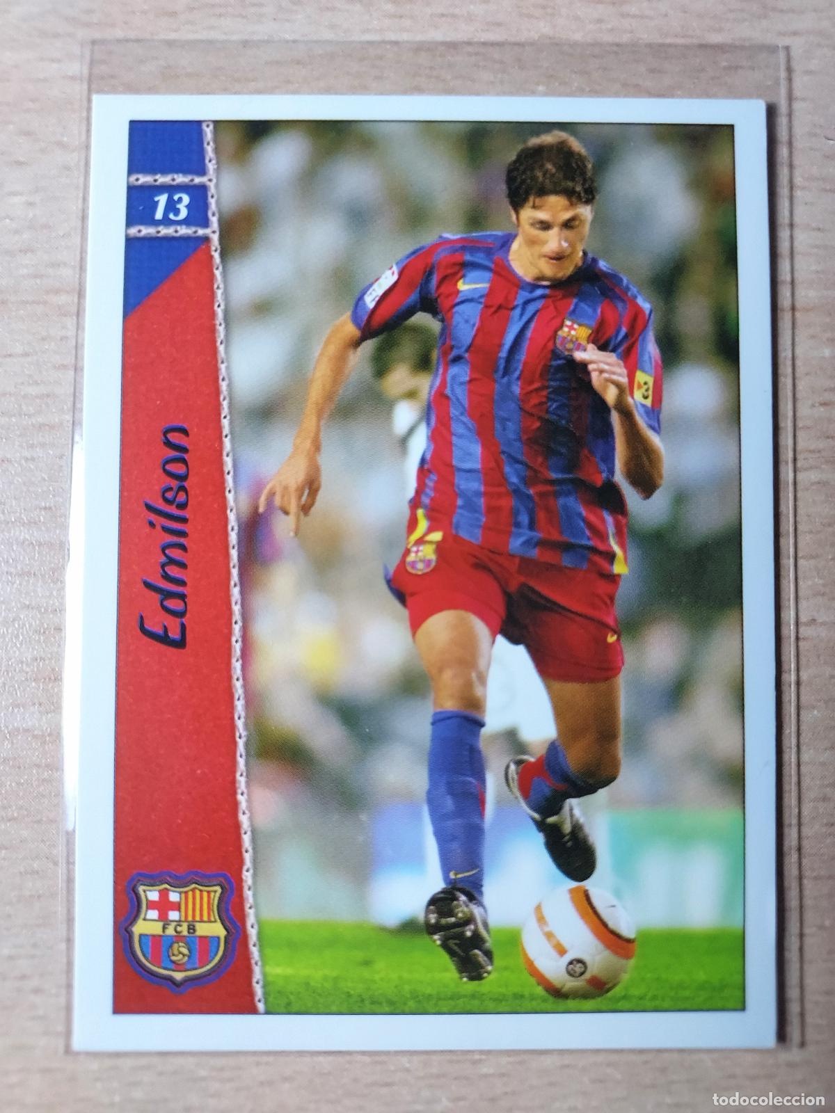 Fu&szlig;ball-Sticker: 2006-2007 - 13 EDMILSON - FC BARCELONA - MUNDICROMO