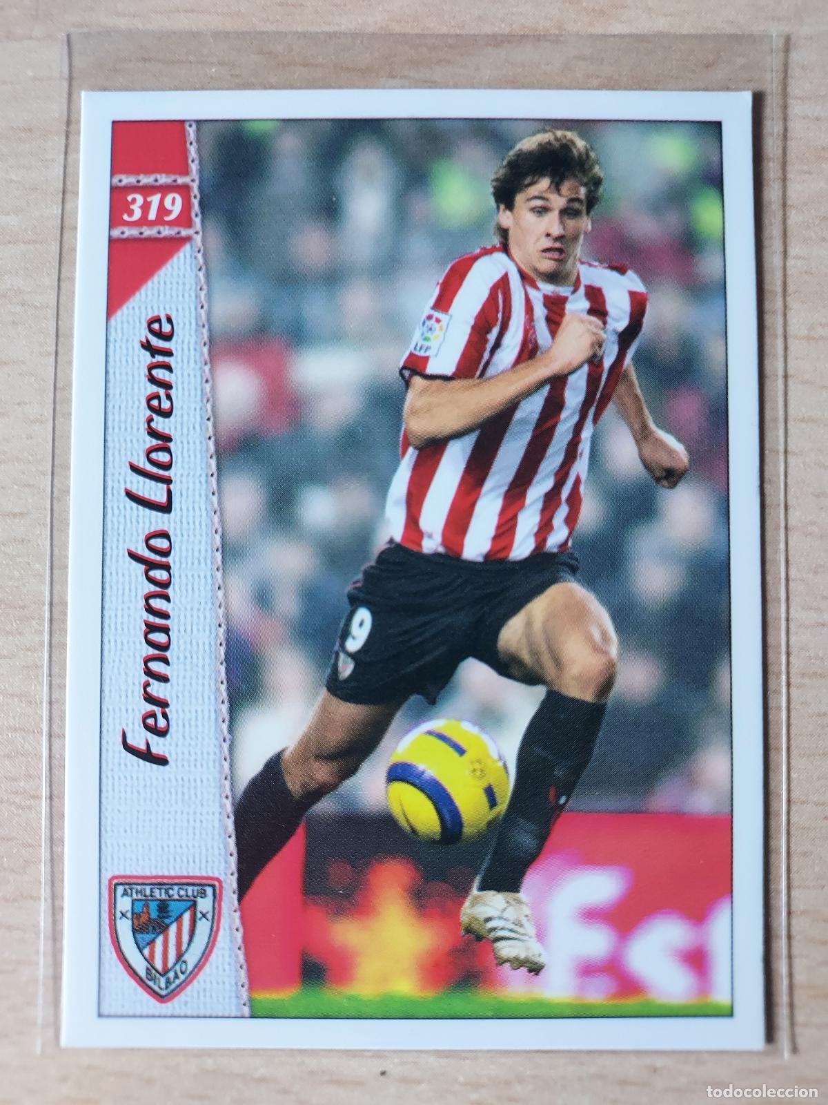 Cromos de f&uacute;tbol: 2006-2007 - 319 FERNANDO LLORENTE - ATHLETIC DE BILBAO - MUNDICROMO