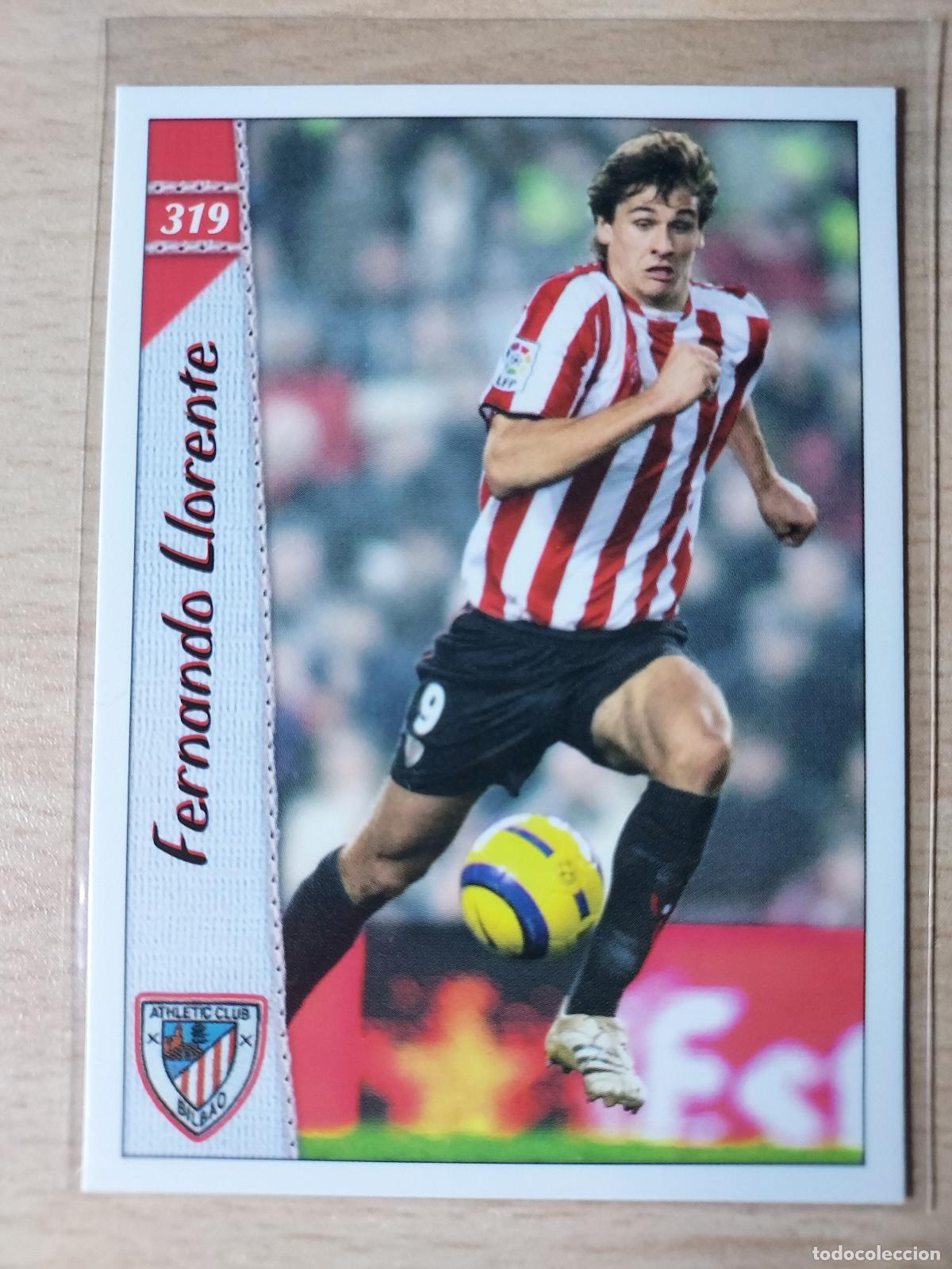 Cromos de f&uacute;tbol: 2006-2007 - 319 FERNANDO LLORENTE - ATHLETIC DE BILBAO - MUNDICROMO