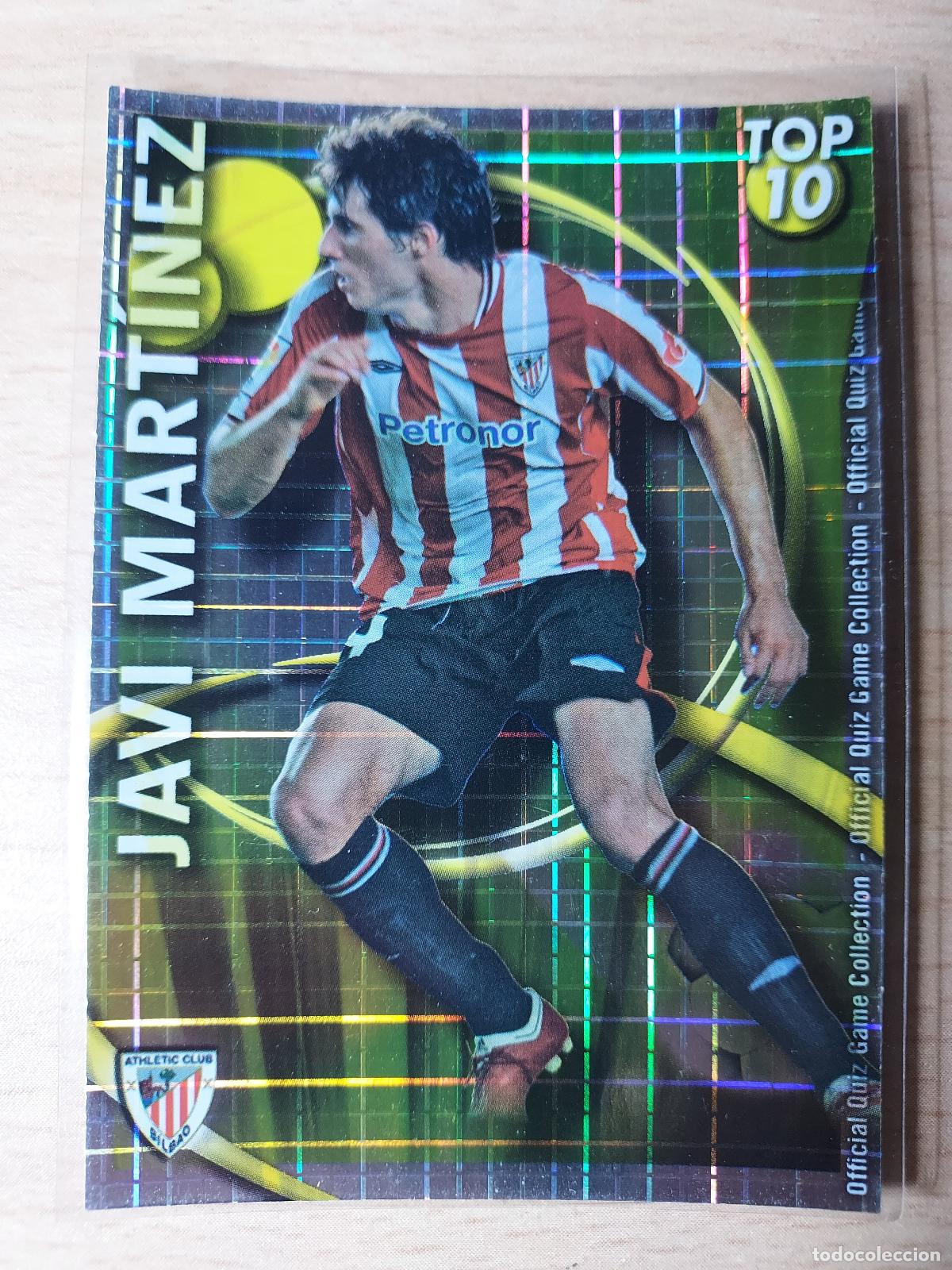 Cromos de f&uacute;tbol: 2010-2011 - 617 JAVI MARTINEZ (CUADRADOS AMARILLO) - ATHLETIC DE BILBAO - MUNDICROMO