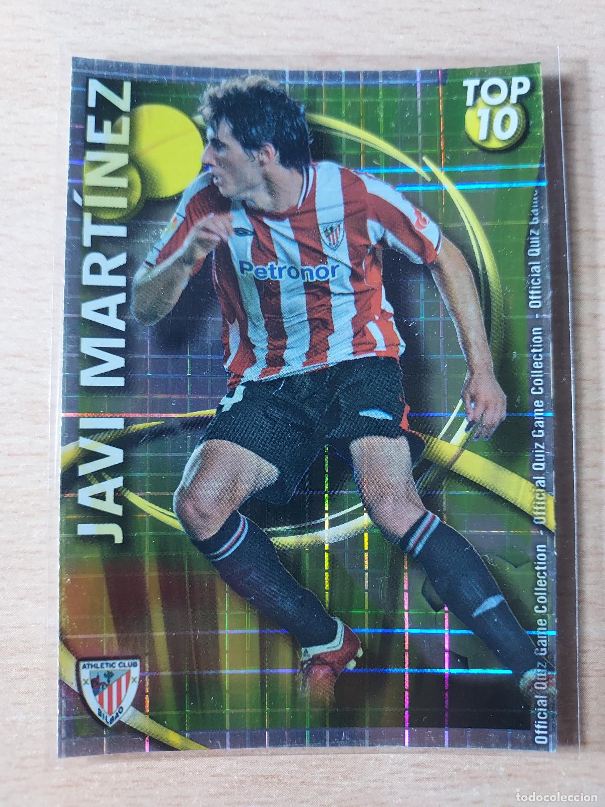 Cromos de f&uacute;tbol: 2010-2011 - 617 JAVI MARTINEZ (CUADRADOS AMARILLO) - ATHLETIC DE BILBAO - MUNDICROMO