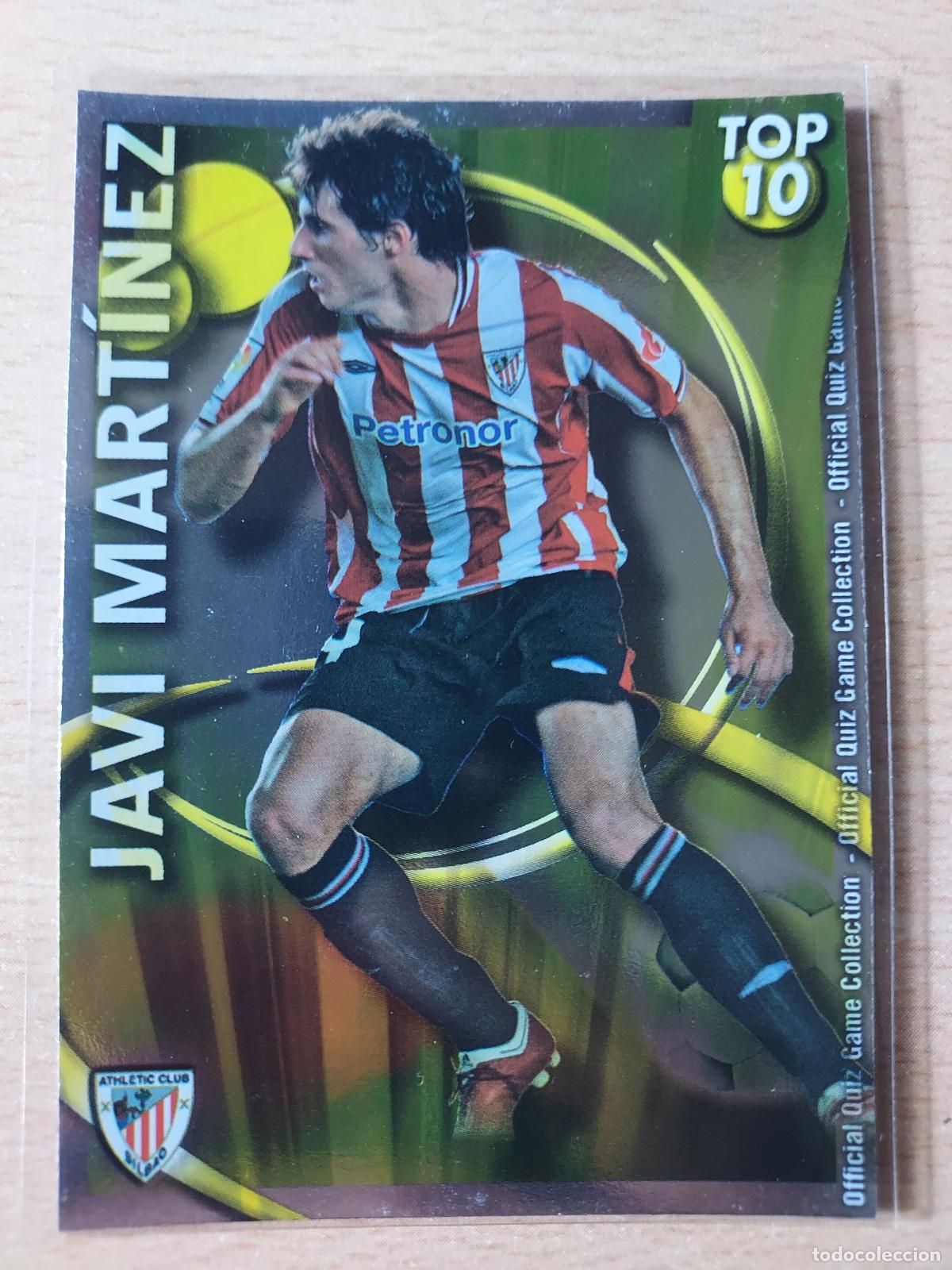 Cromos de f&uacute;tbol: 2010-2011 - 617 JAVI MARTINEZ (LISO AMARILLO) - ATHLETIC DE BILBAO - MUNDICROMO