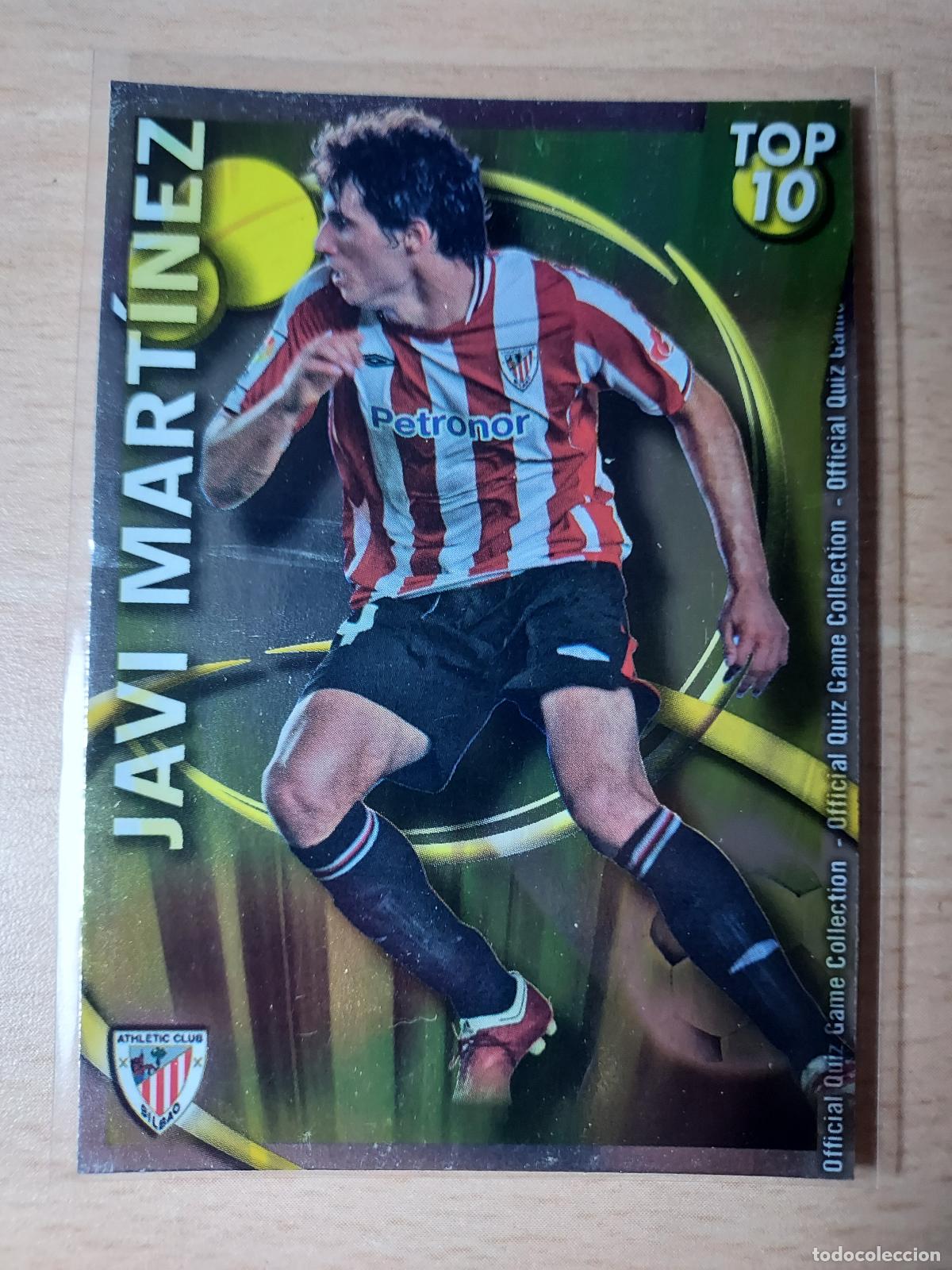 Cromos de f&uacute;tbol: 2010-2011 - 617 JAVI MARTINEZ (LISO AMARILLO) - ATHLETIC DE BILBAO - MUNDICROMO