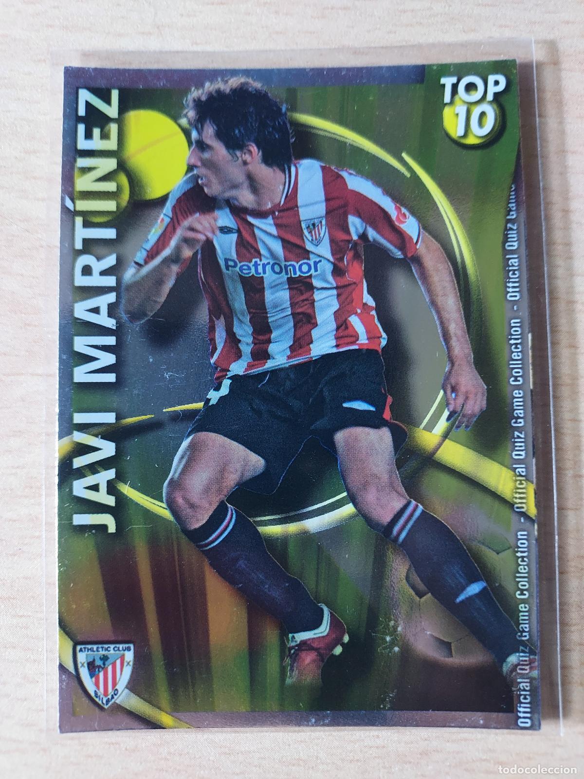 Cromos de f&uacute;tbol: 2010-2011 - 617 JAVI MARTINEZ (LISO AMARILLO) - ATHLETIC DE BILBAO - MUNDICROMO