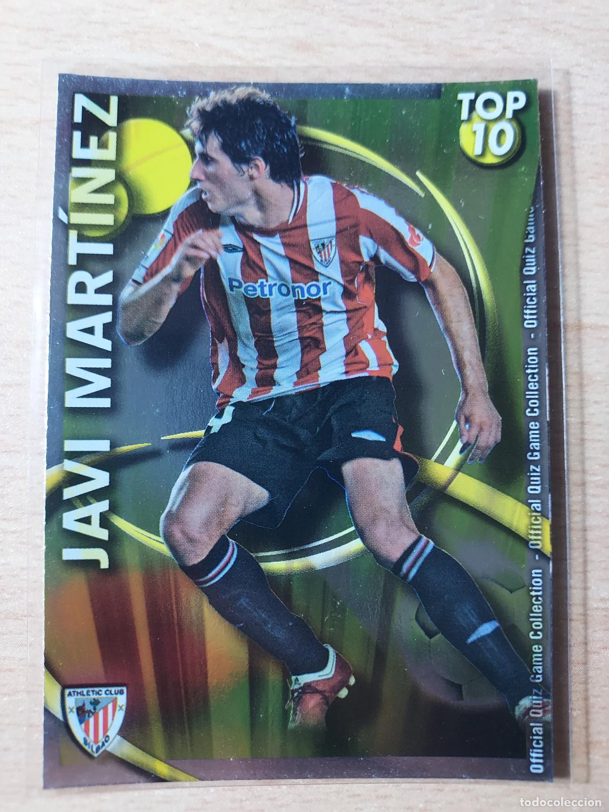 Cromos de f&uacute;tbol: 2010-2011 - 617 JAVI MARTINEZ (LISO AMARILLO) - ATHLETIC DE BILBAO - MUNDICROMO