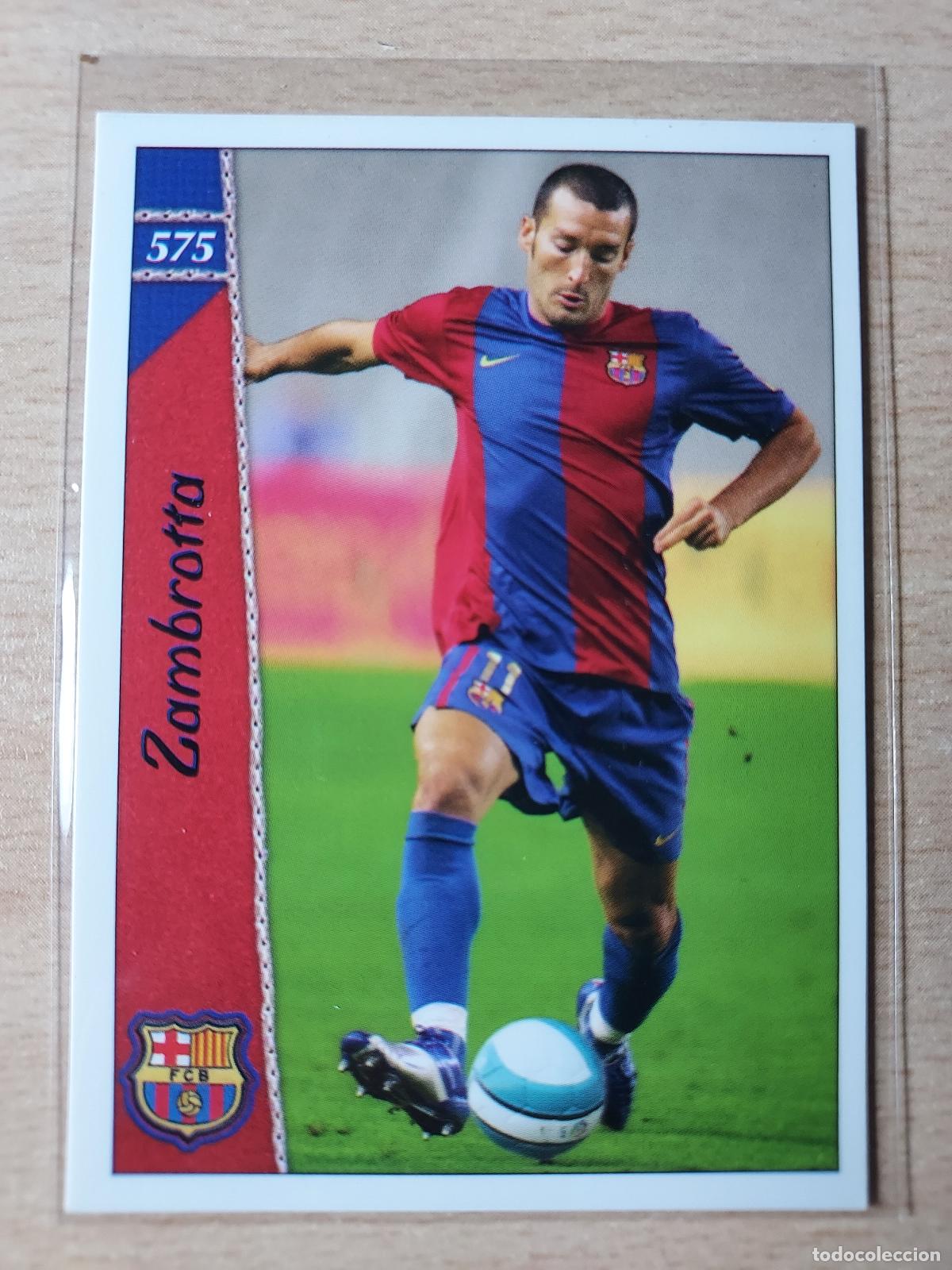 Fu&szlig;ball-Sticker: 2006-2007 - 575 ZAMBROTTA - FC BARCELONA - MUNDICROMO