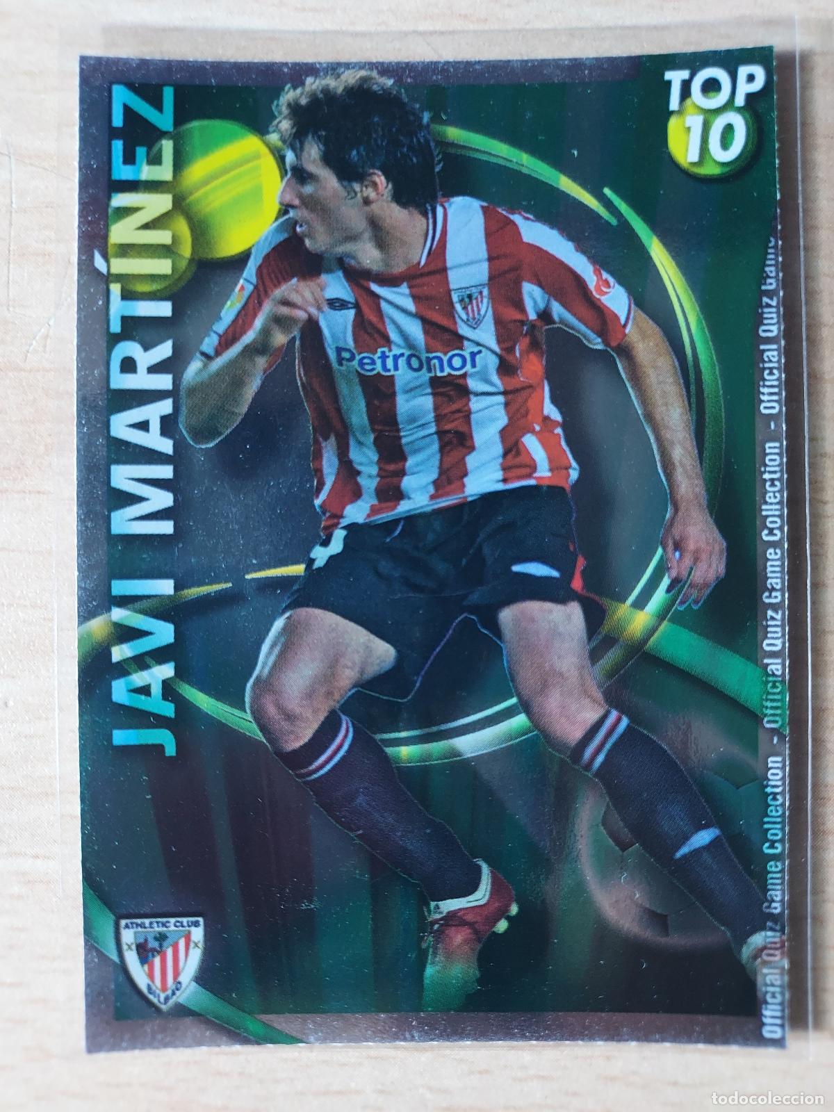 Cromos de f&uacute;tbol: 2010-2011 - 617 JAVI MARTINEZ (LISO VERDE) - ATHLETIC DE BILBAO - MUNDICROMO