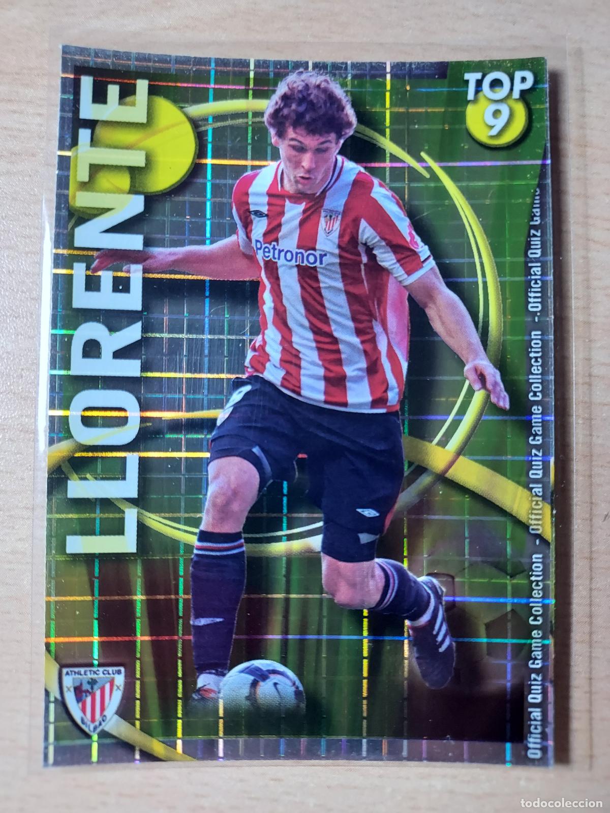 Cromos de f&uacute;tbol: 2010-2011 - 625 LLORENTE (CUADRADOS AMARILLO) - ATHLETIC DE BILBAO - MUNDICROMO