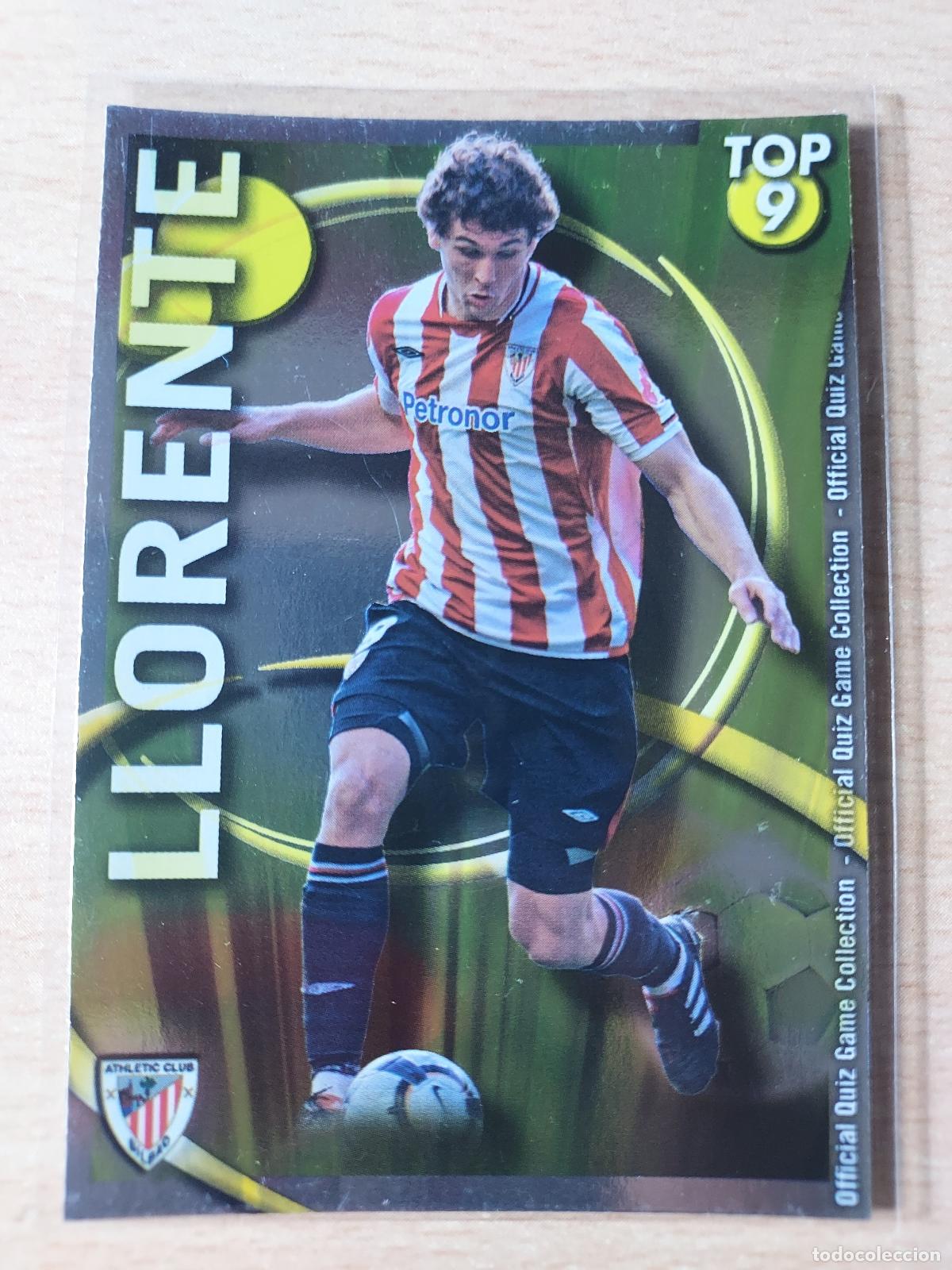 Cromos de f&uacute;tbol: 2010-2011 - 625 LLORENTE (LISO AMARILLO) - ATHLETIC DE BILBAO - MUNDICROMO