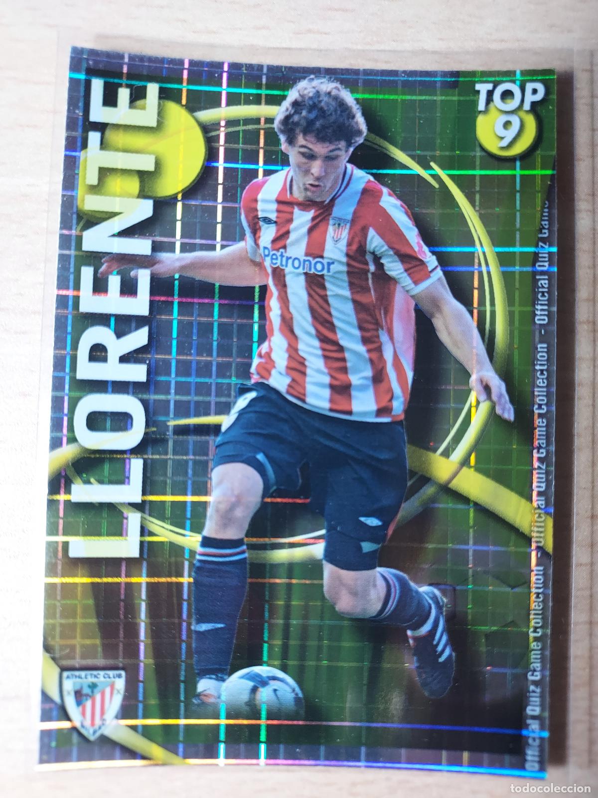 Cromos de f&uacute;tbol: 2010-2011 - 625 LLORENTE (CUADRADOS AMARILLO) - ATHLETIC DE BILBAO - MUNDICROMO